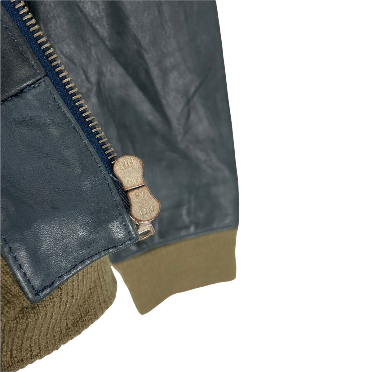 Japanese Brand ⚡️VARDE 77 AW2009 HORSE LEATHER ZIPPER JACKET Size US M / EU 48-50 / 2 - 9 Thumbnail
