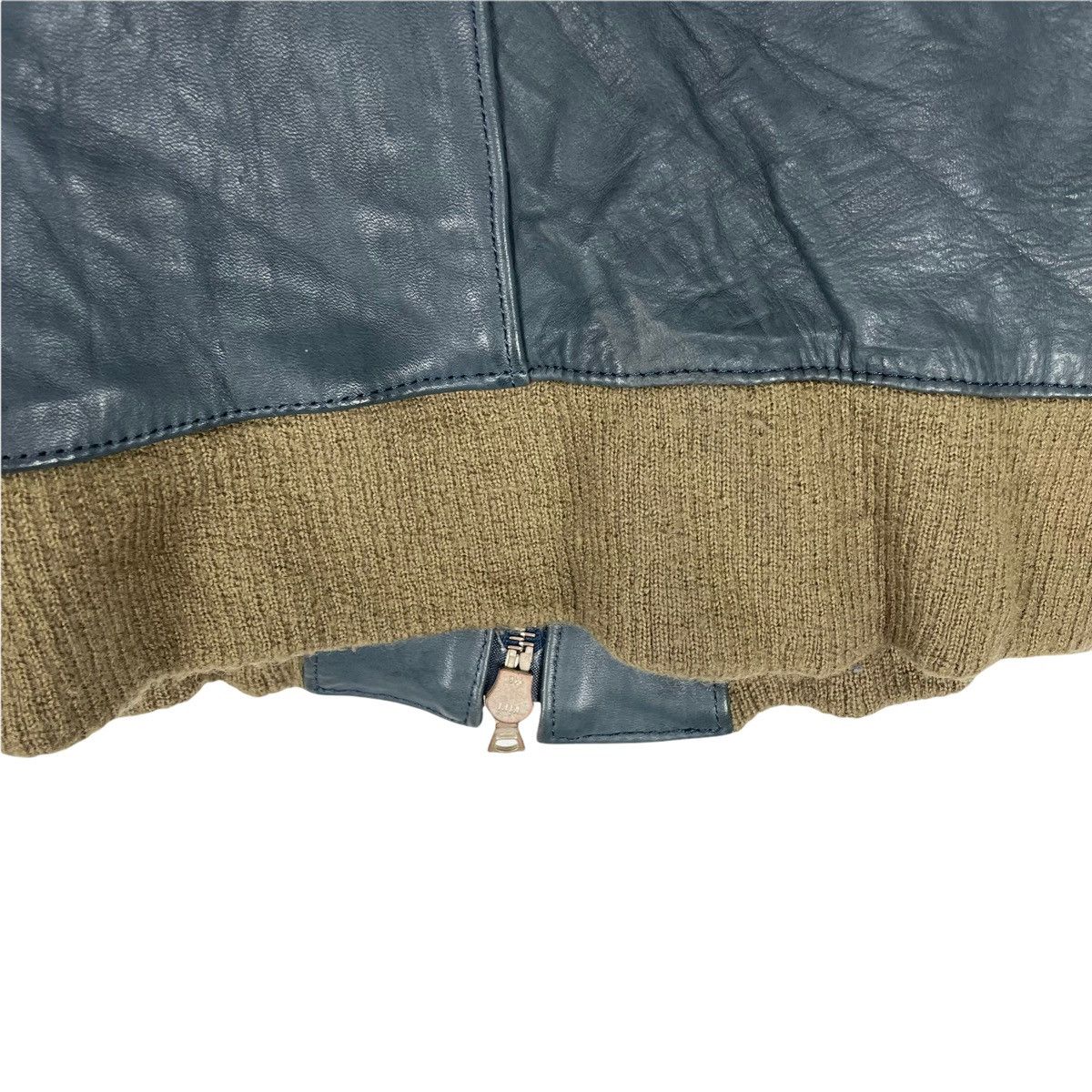 Japanese Brand ⚡️VARDE 77 AW2009 HORSE LEATHER ZIPPER JACKET Size US M / EU 48-50 / 2 - 8 Thumbnail