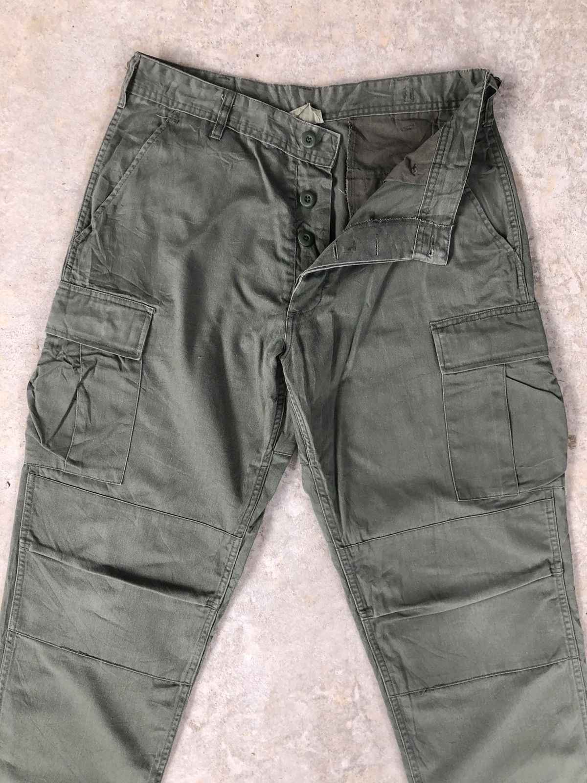 Vintage Vintage Army Cargo Pants Tactical Multi Pocket Size US 32 / EU 48 - 7 Thumbnail