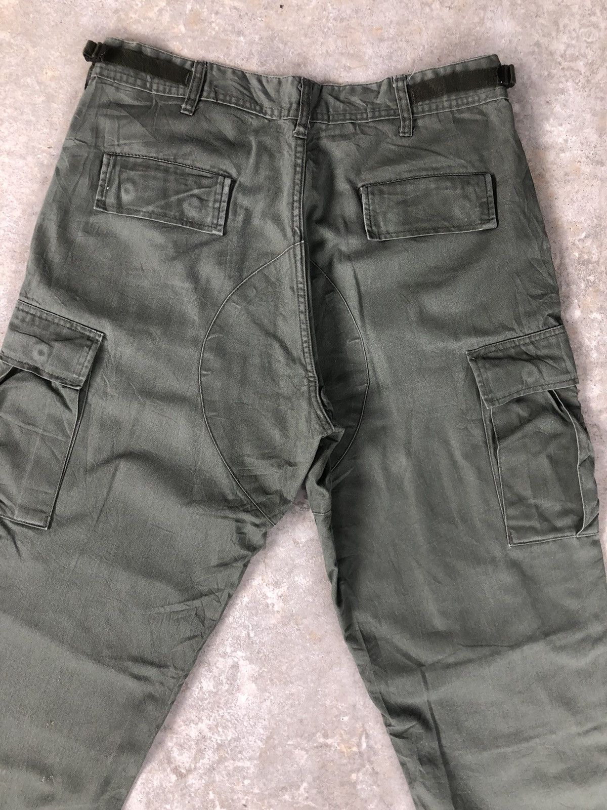 Vintage Vintage Army Cargo Pants Tactical Multi Pocket Size US 32 / EU 48 - 10 Thumbnail