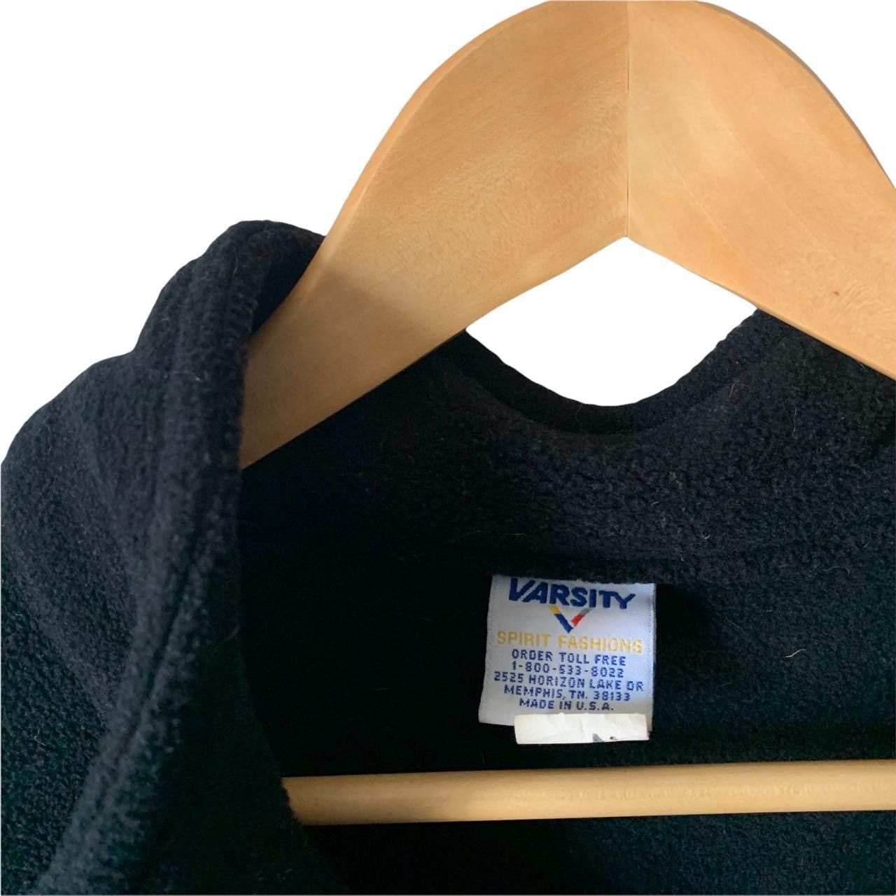 Vintage 90s Rattlers color block fleece pull over jacket