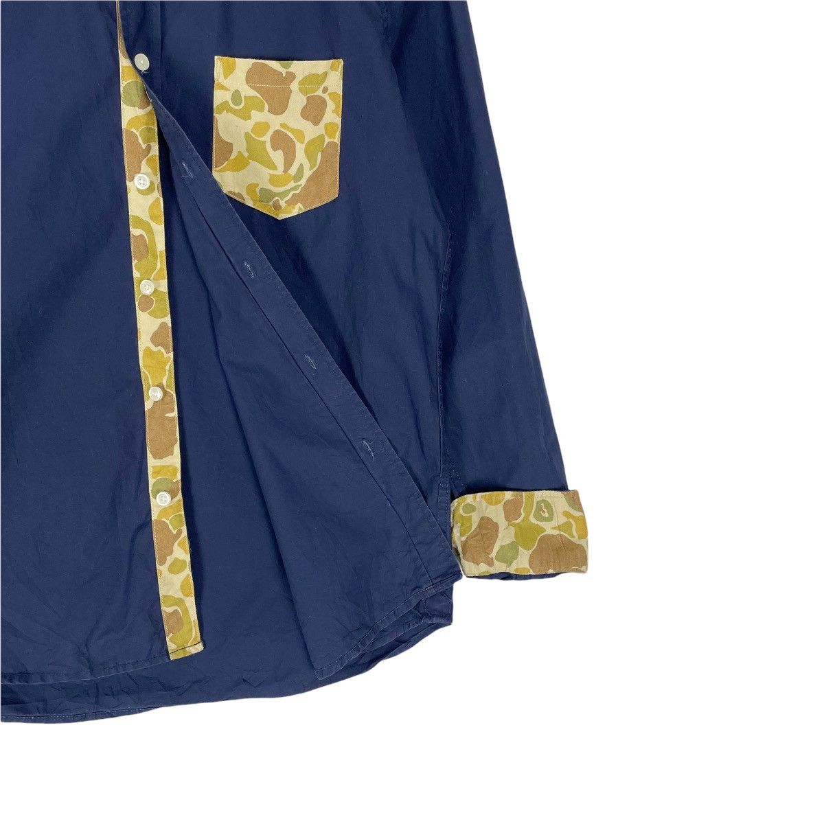 ☀️BEAMS HEARTS JAPAN CAMOUFLAGE BUTTON SHIRT LIKE BAPE