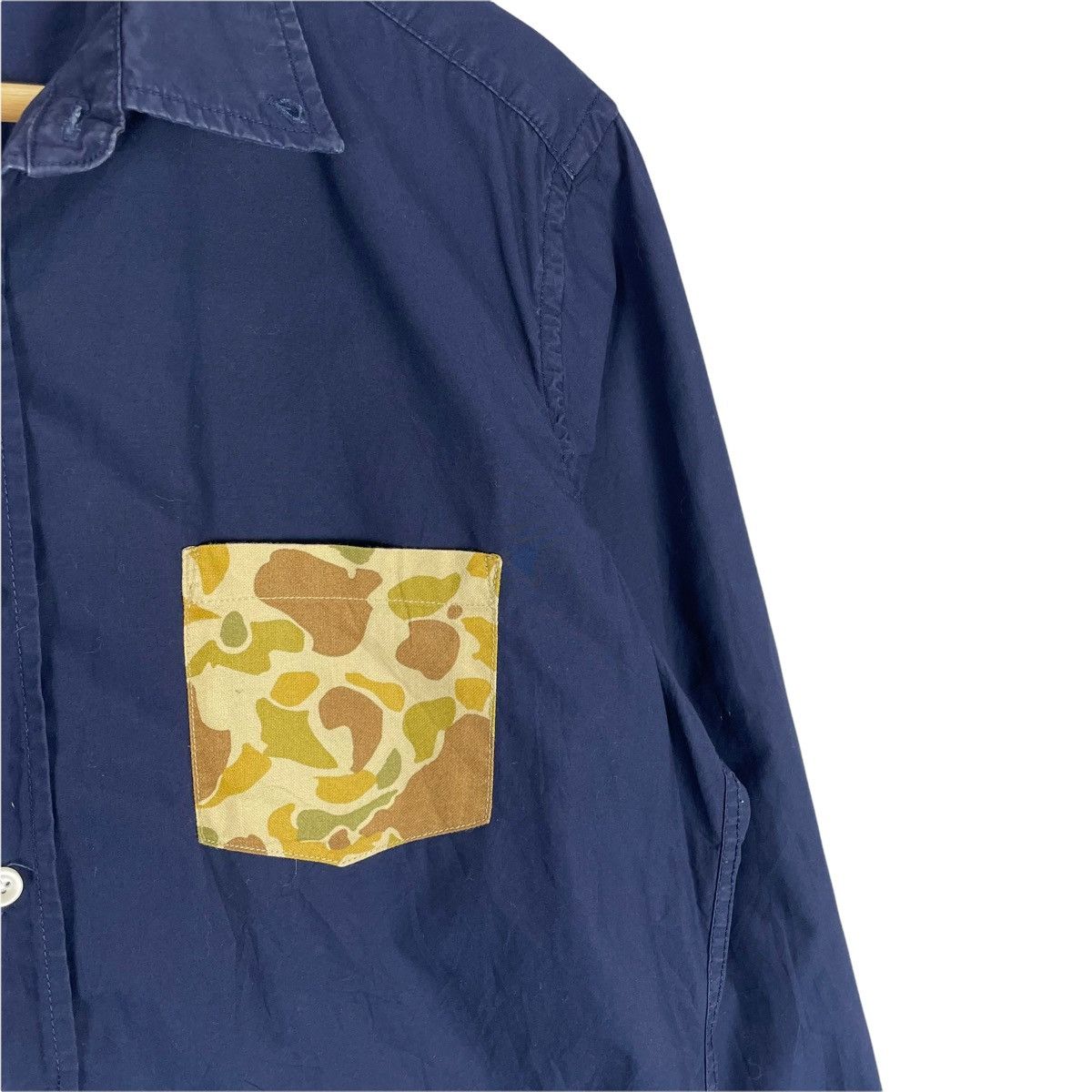 ☀️BEAMS HEARTS JAPAN CAMOUFLAGE BUTTON SHIRT LIKE BAPE