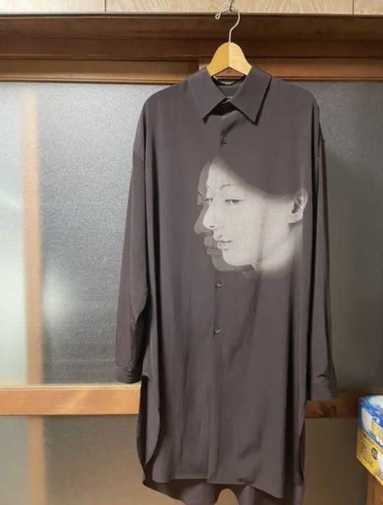 Yohji Yamamoto 20SS Suzume Uchida Long Shirt Size US L / EU 52-54 / 3 - 6 Thumbnail