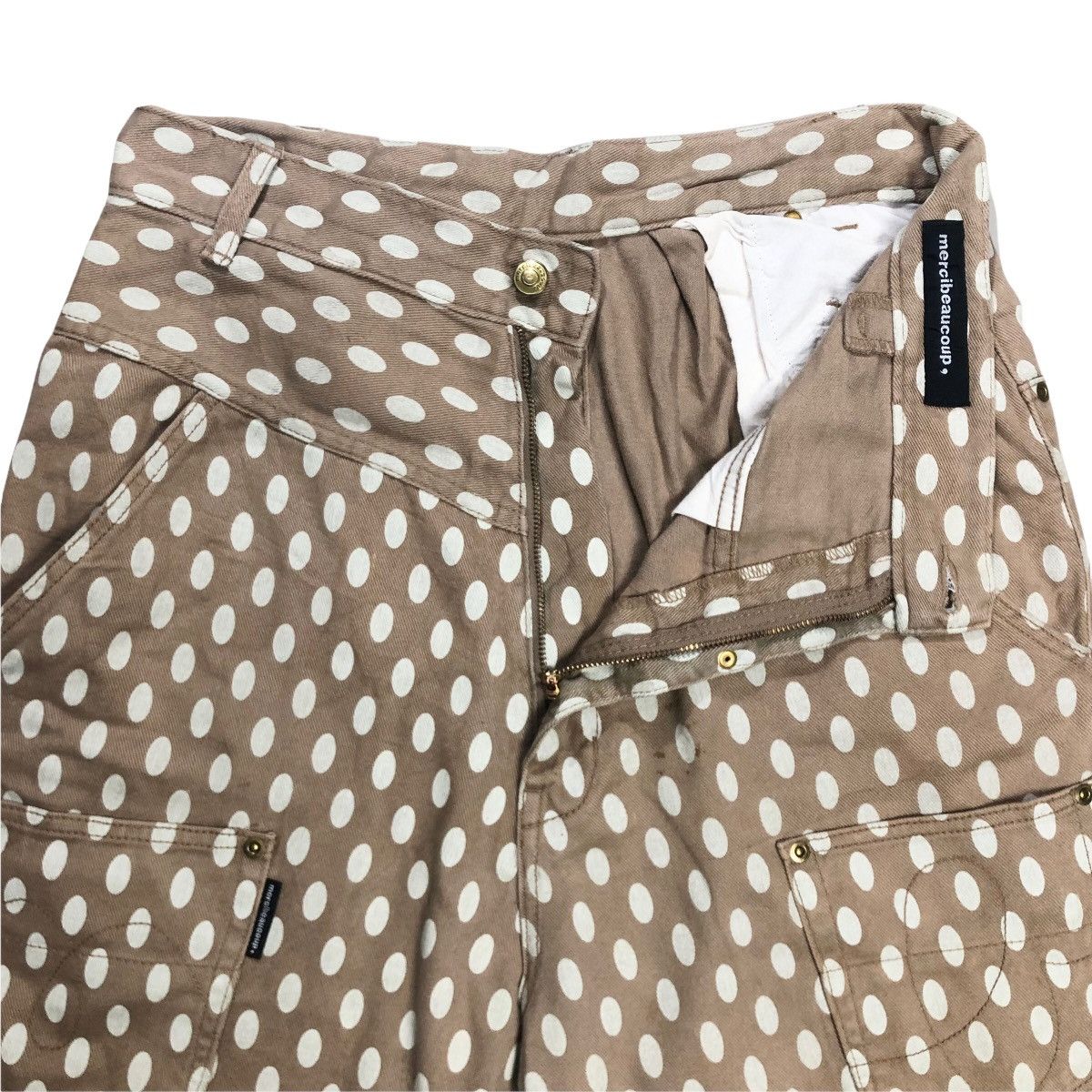 Issey Miyake Mercibeaucoup Polka Dot Pant Avant Garde Issey Miyake Size US 32 / EU 48 - 12 Thumbnail