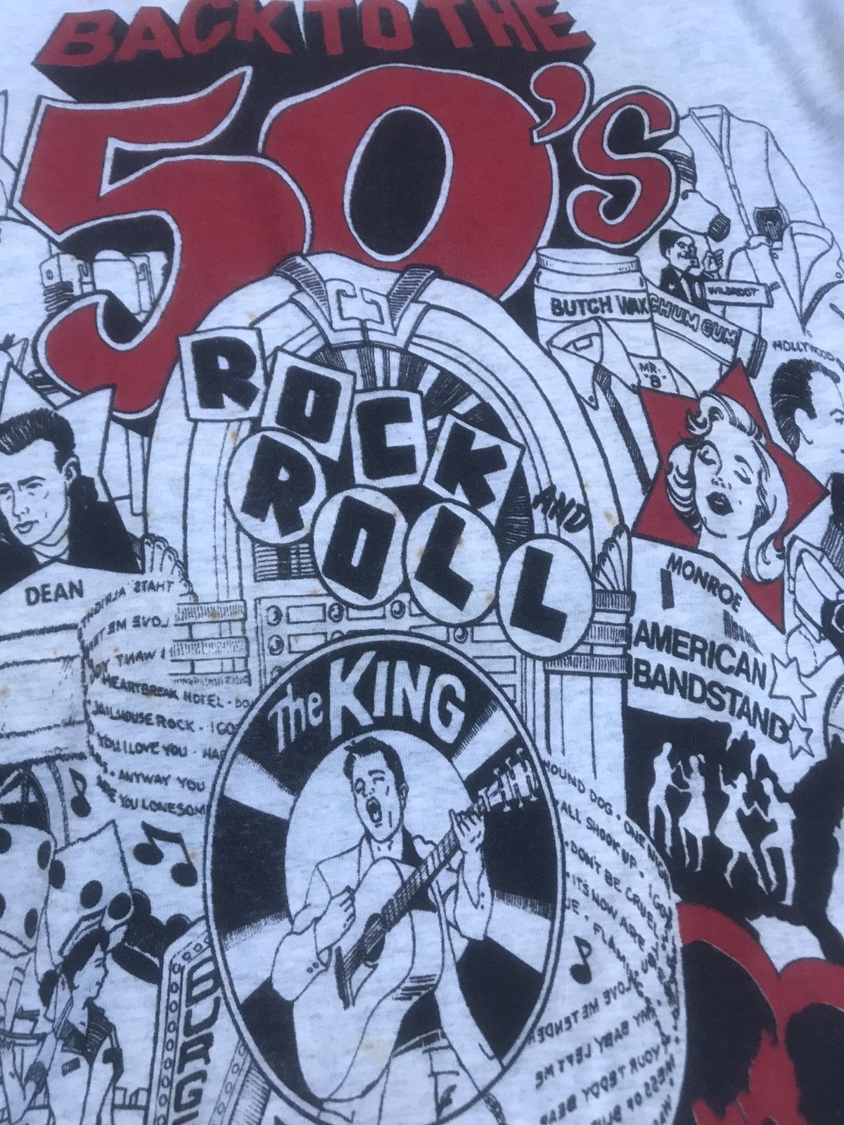 Band Tees × Fruit Of The Loom × Japanese Brand TSHIR BACK TO 50’s Size US M / EU 48-50 / 2 - 1 Thumbnail