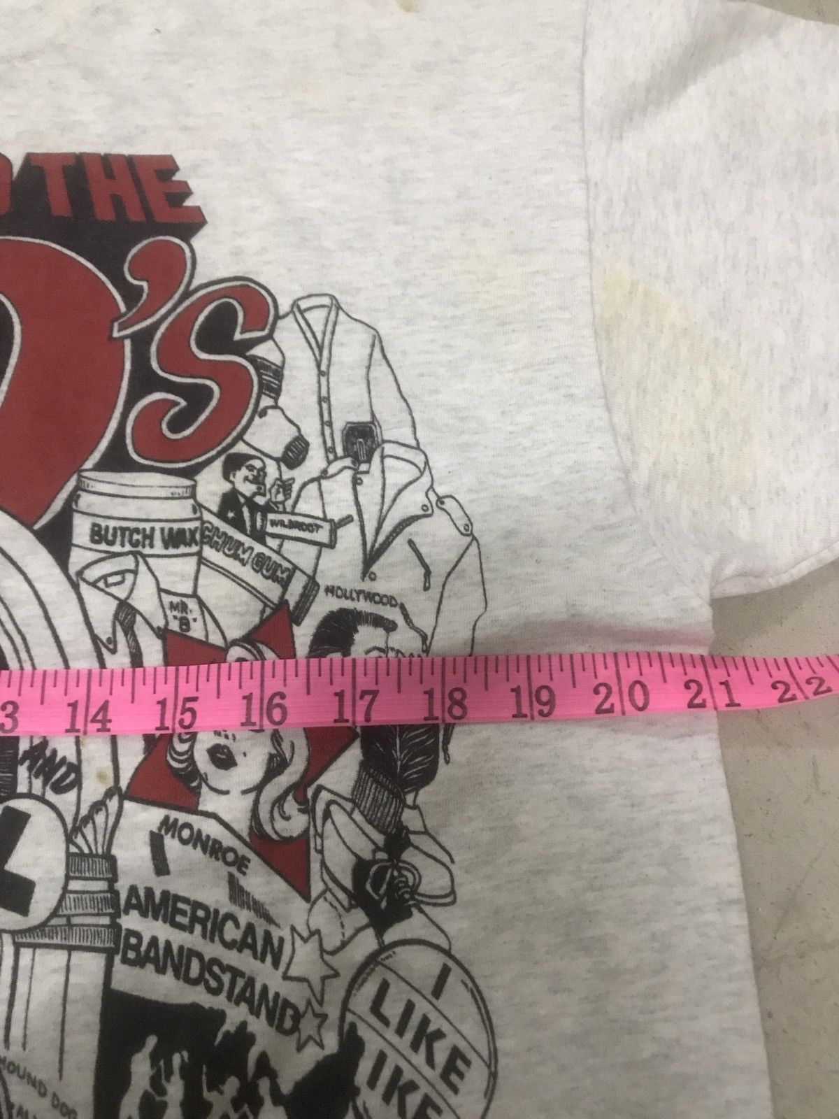 Band Tees × Fruit Of The Loom × Japanese Brand TSHIR BACK TO 50’s Size US M / EU 48-50 / 2 - 8 Thumbnail