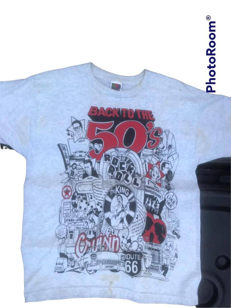 Band Tees × Fruit Of The Loom × Japanese Brand TSHIR BACK TO 50’s Size US M / EU 48-50 / 2 - 2 Thumbnail