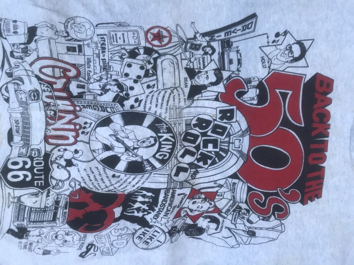 Band Tees × Fruit Of The Loom × Japanese Brand TSHIR BACK TO 50’s Size US M / EU 48-50 / 2 - 19 Thumbnail