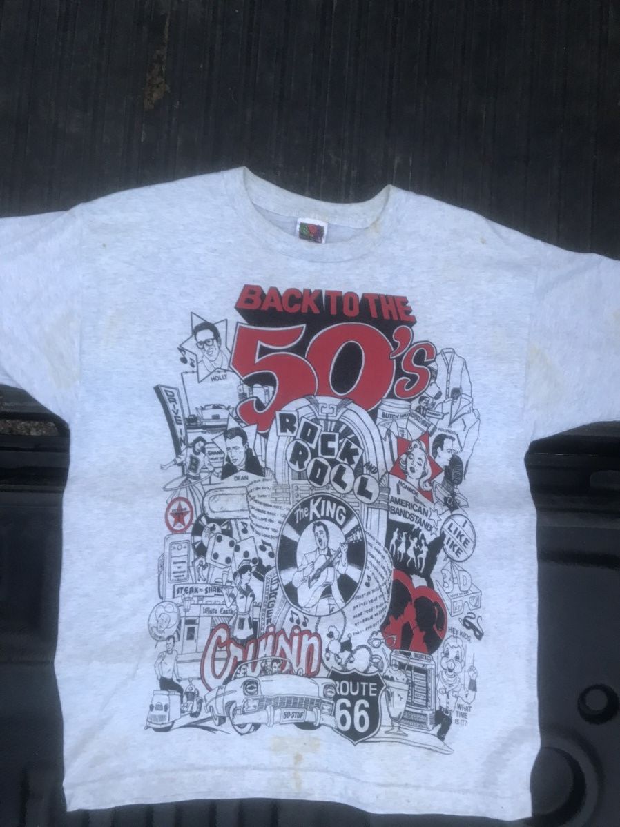 Band Tees × Fruit Of The Loom × Japanese Brand TSHIR BACK TO 50’s Size US M / EU 48-50 / 2 - 3 Thumbnail