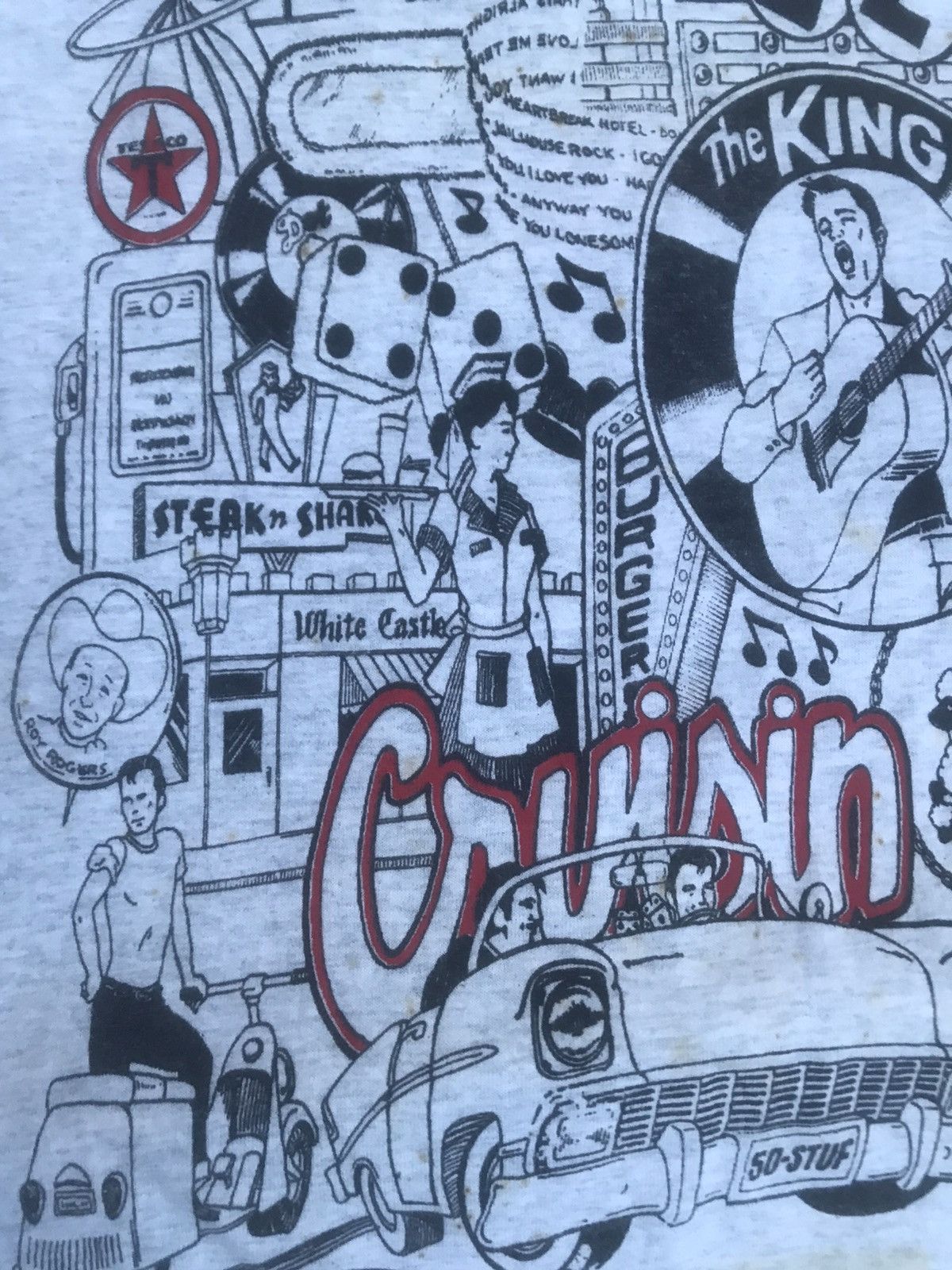 Band Tees × Fruit Of The Loom × Japanese Brand TSHIR BACK TO 50’s Size US M / EU 48-50 / 2 - 6 Thumbnail