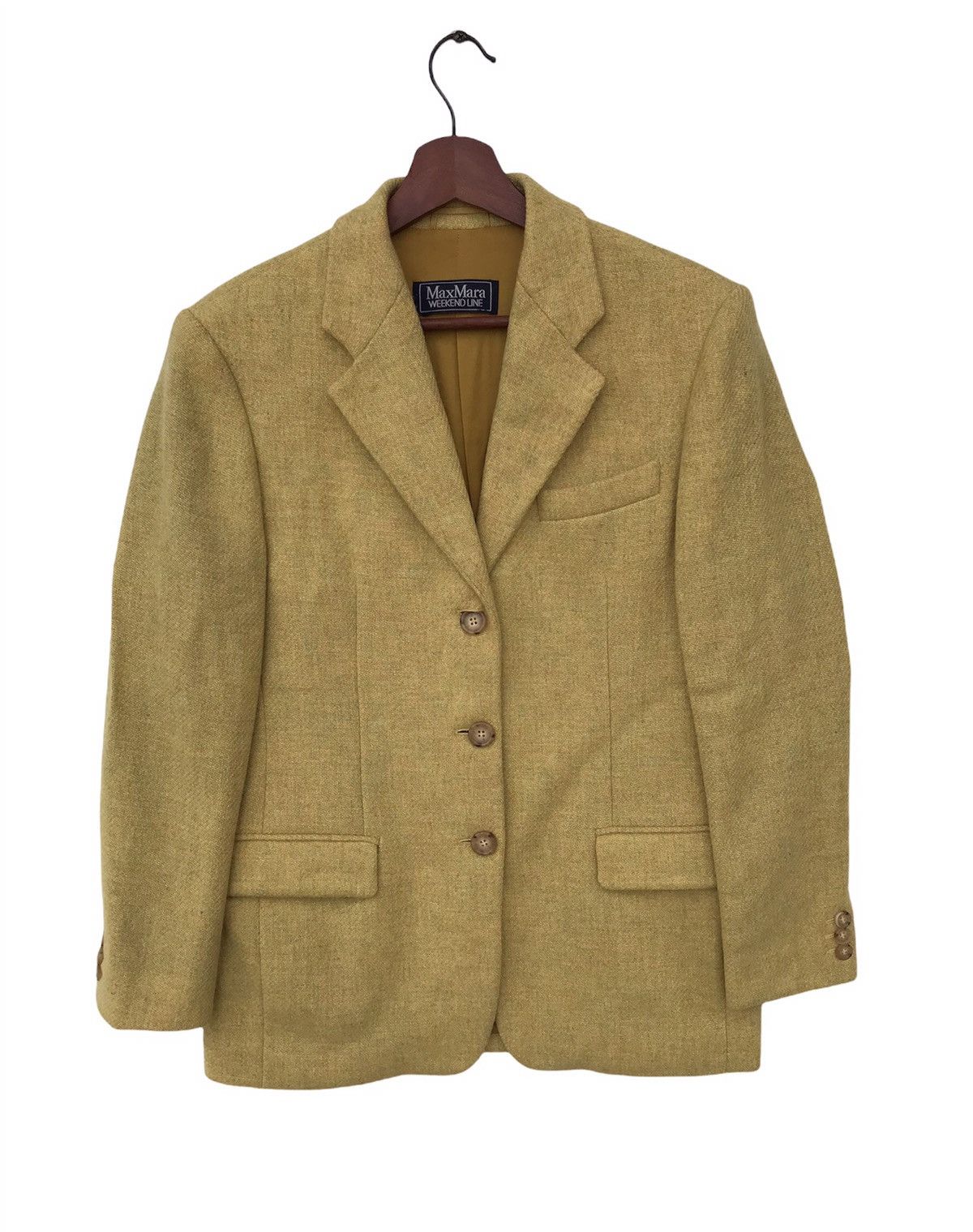 Max Mara Max Mara Weekend Line Wool Blazer Jacket Size S / US 4 / IT 40 - 1 Thumbnail