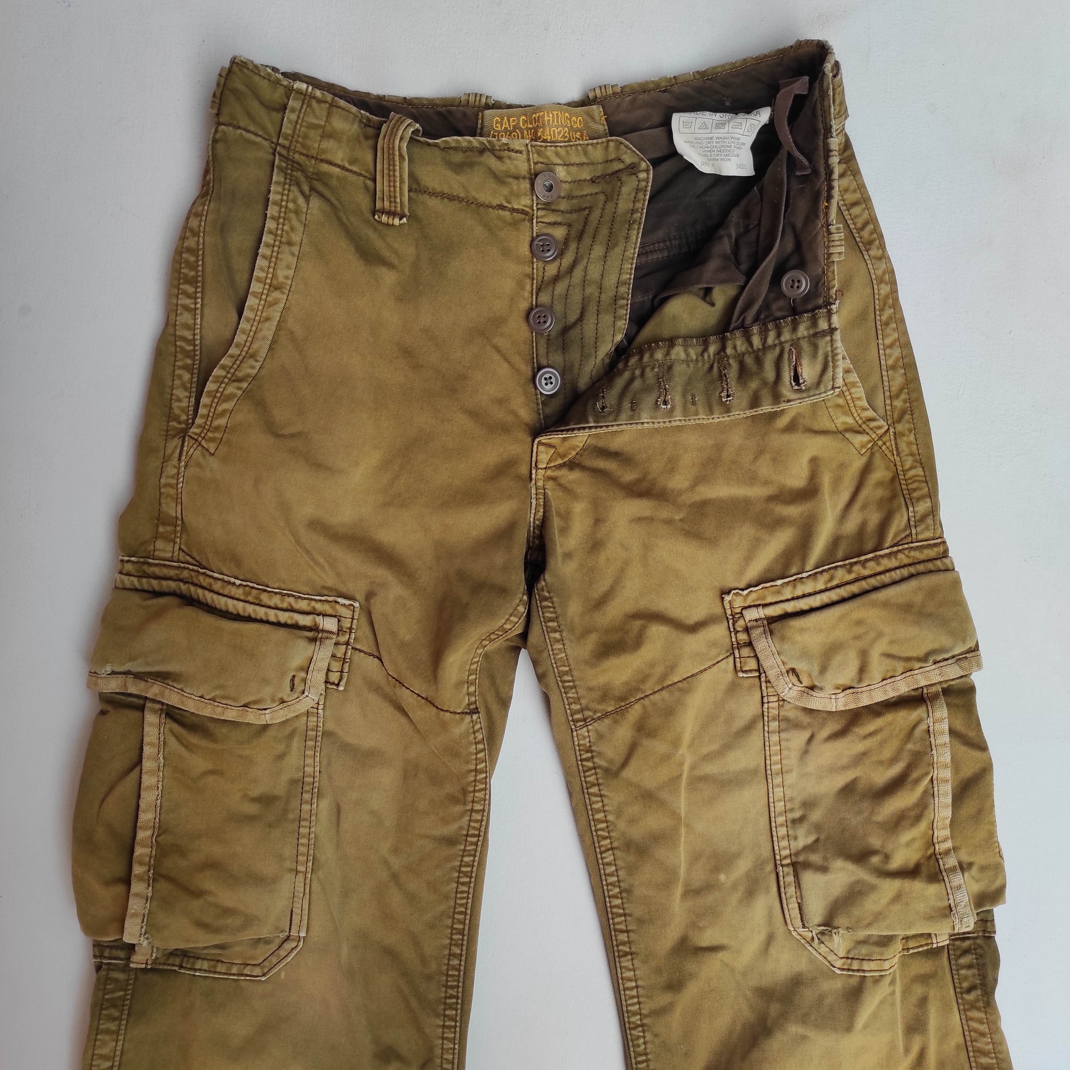 Gap Vintage GAP CLOTHING co Cargo Pants Size US 32 / EU 48 - 2 Thumbnail