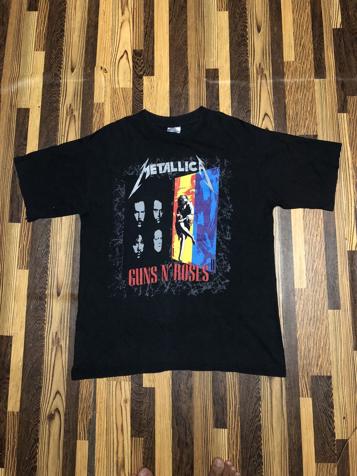 90s ヴィンテージ Metallica × Guns N' Roses Tee