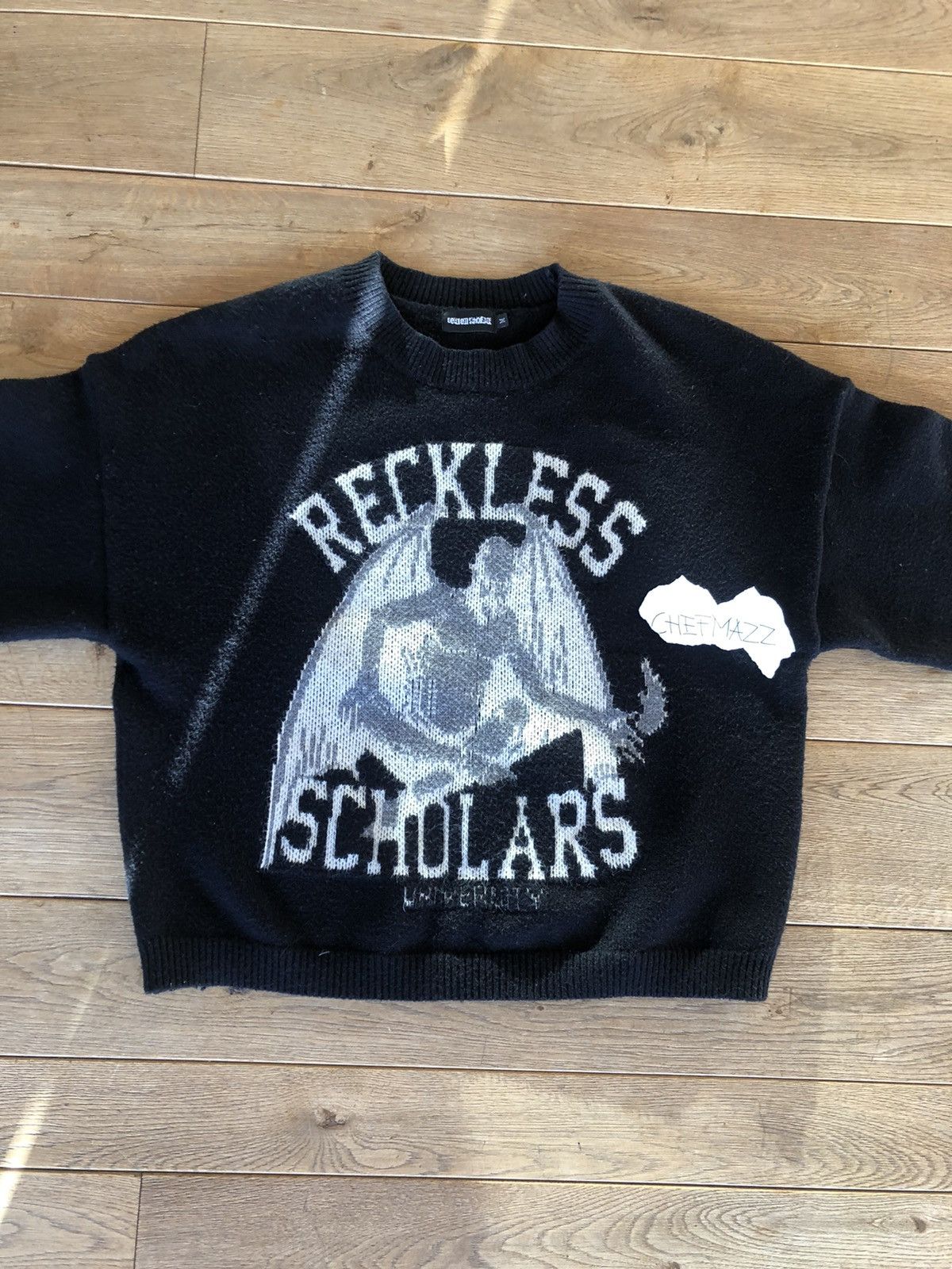 ElyKong Reckless Reckless Scholars Knit | Grailed