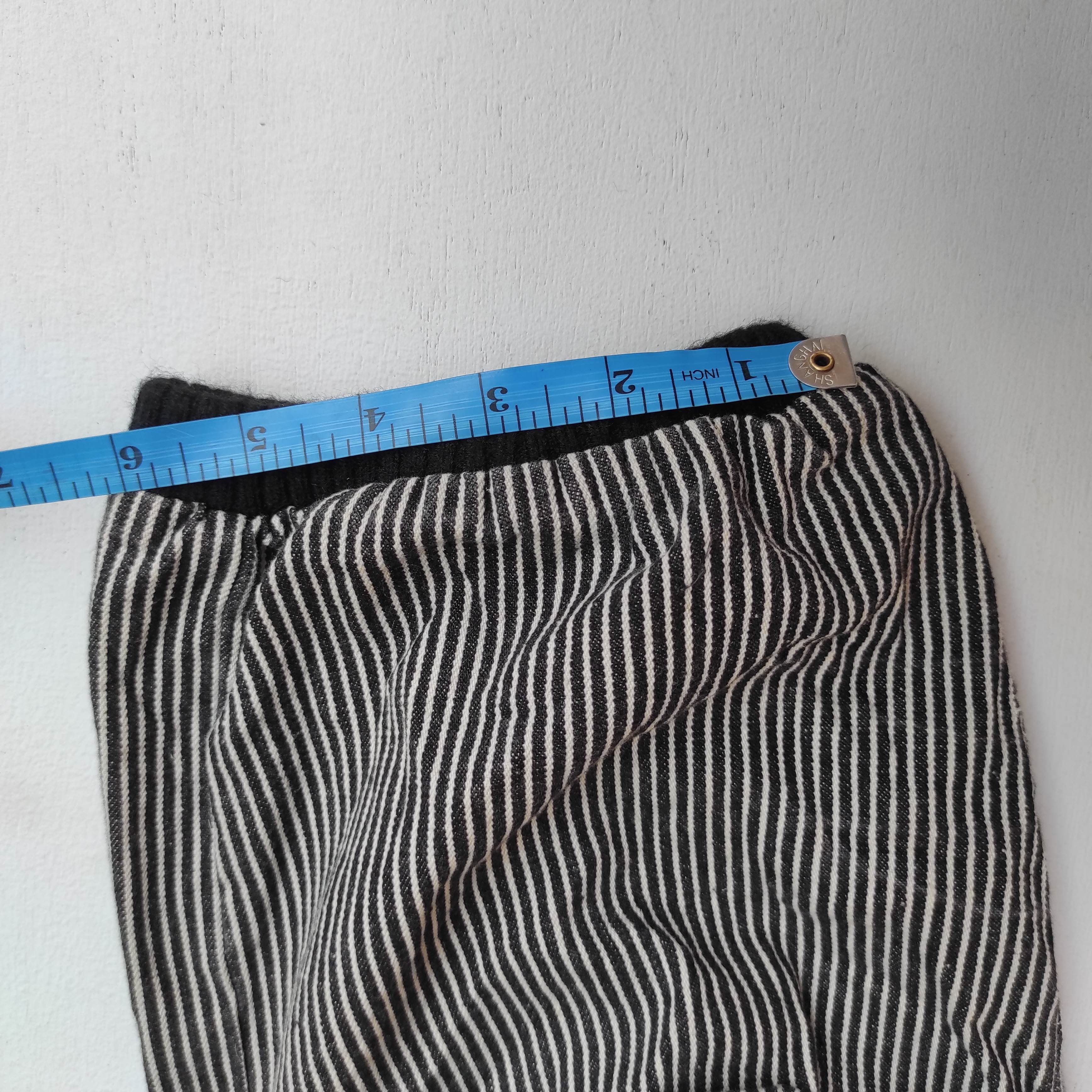 Japanese Brand Vintage Dig Deep Overall Jumpsuit Hickory Stripe Denim Size US 28 / EU 44 - 19 Thumbnail