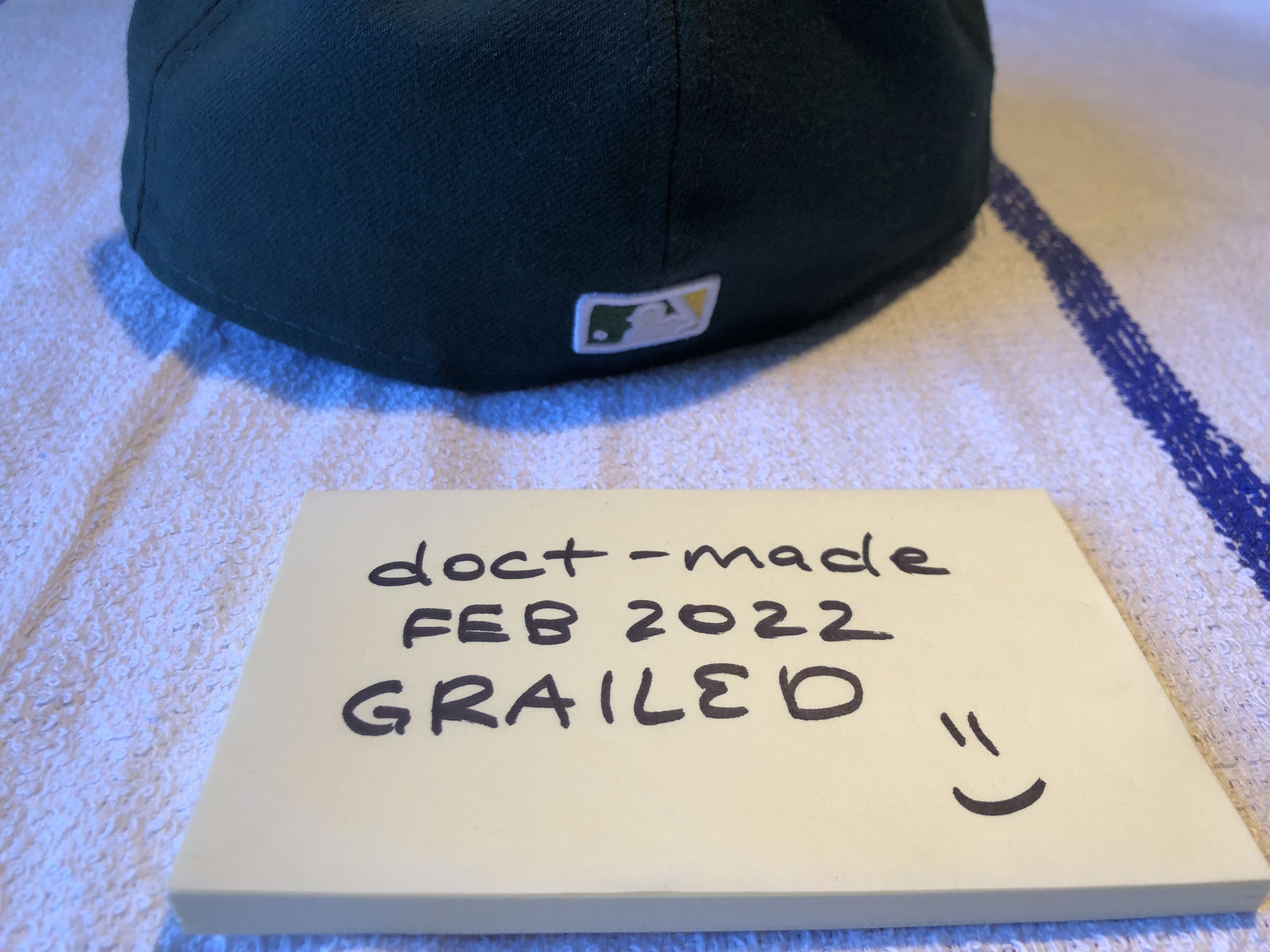 New Era Oakland Athletics New Era Fitted Cap - 7 3/8 Size ONE SIZE - 3 Thumbnail