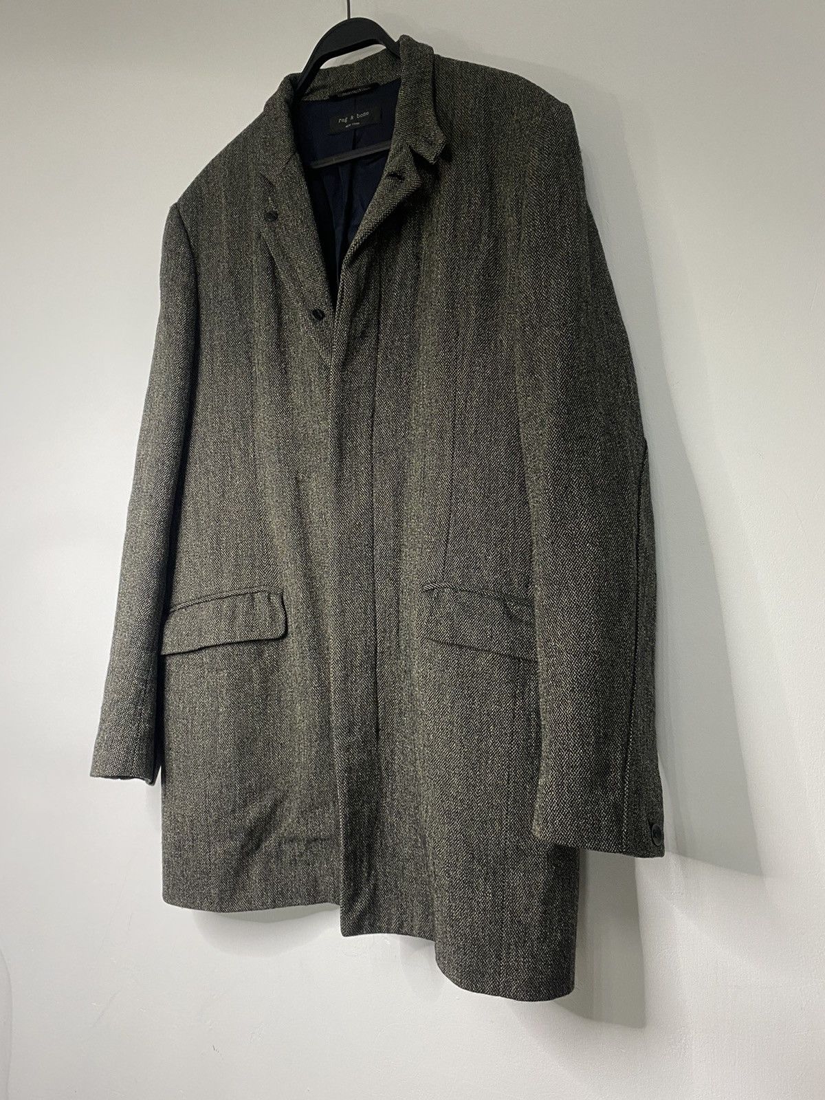 Rag & Bone New York Wool Coach Oversized