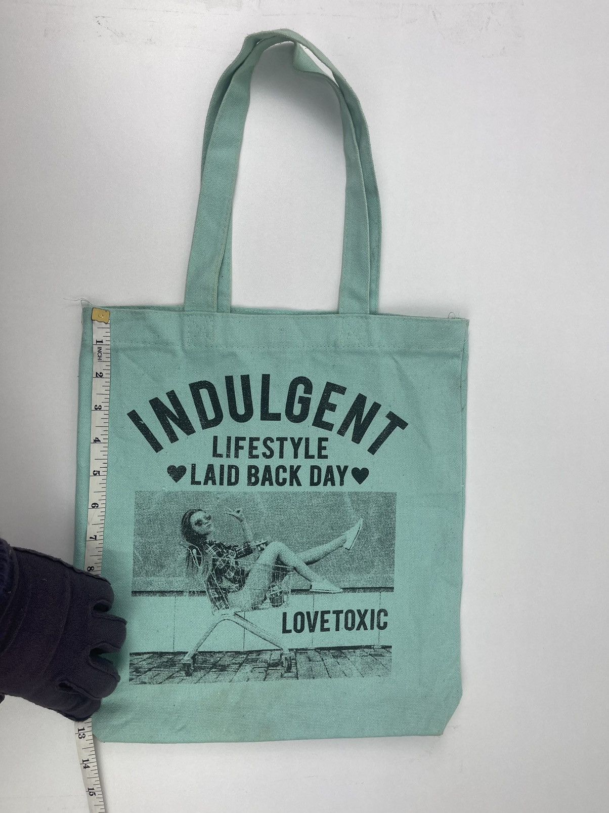 Japanese Brand Love Toxic Tote Bag Size ONE SIZE - 6 Thumbnail
