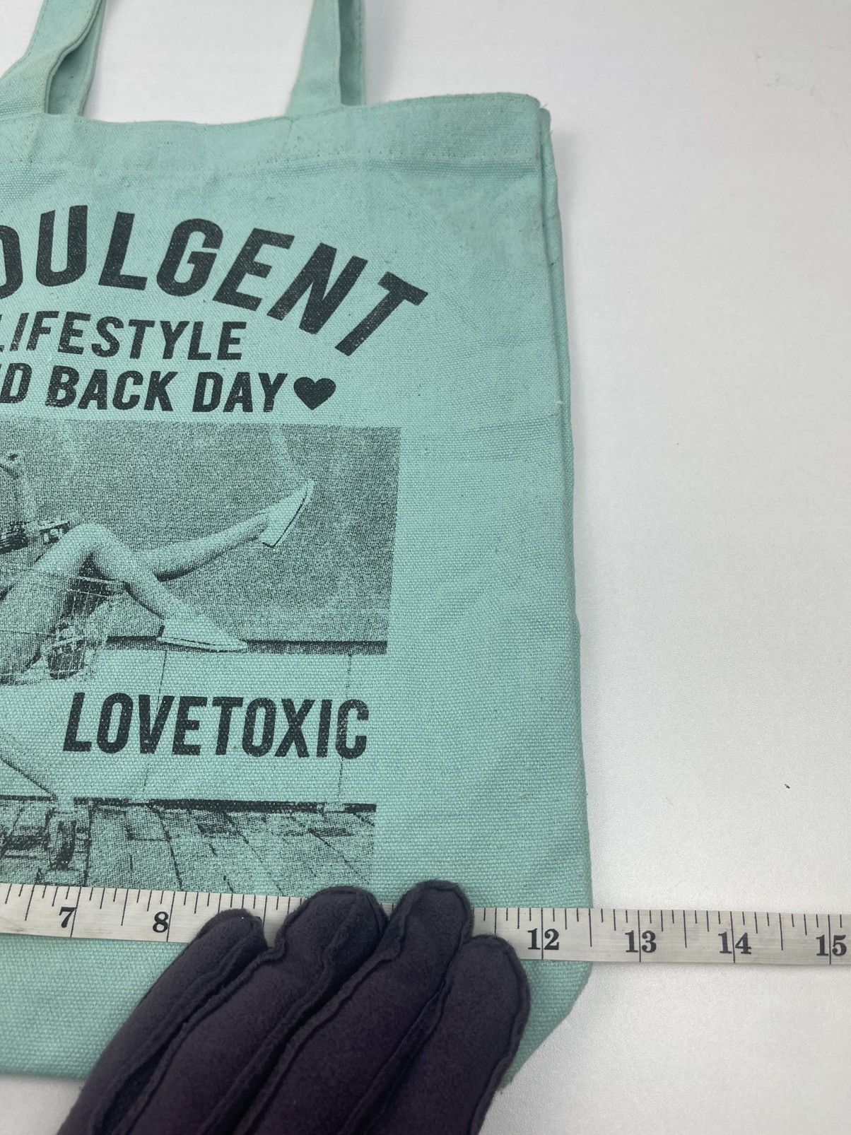 Japanese Brand Love Toxic Tote Bag Size ONE SIZE - 7 Thumbnail