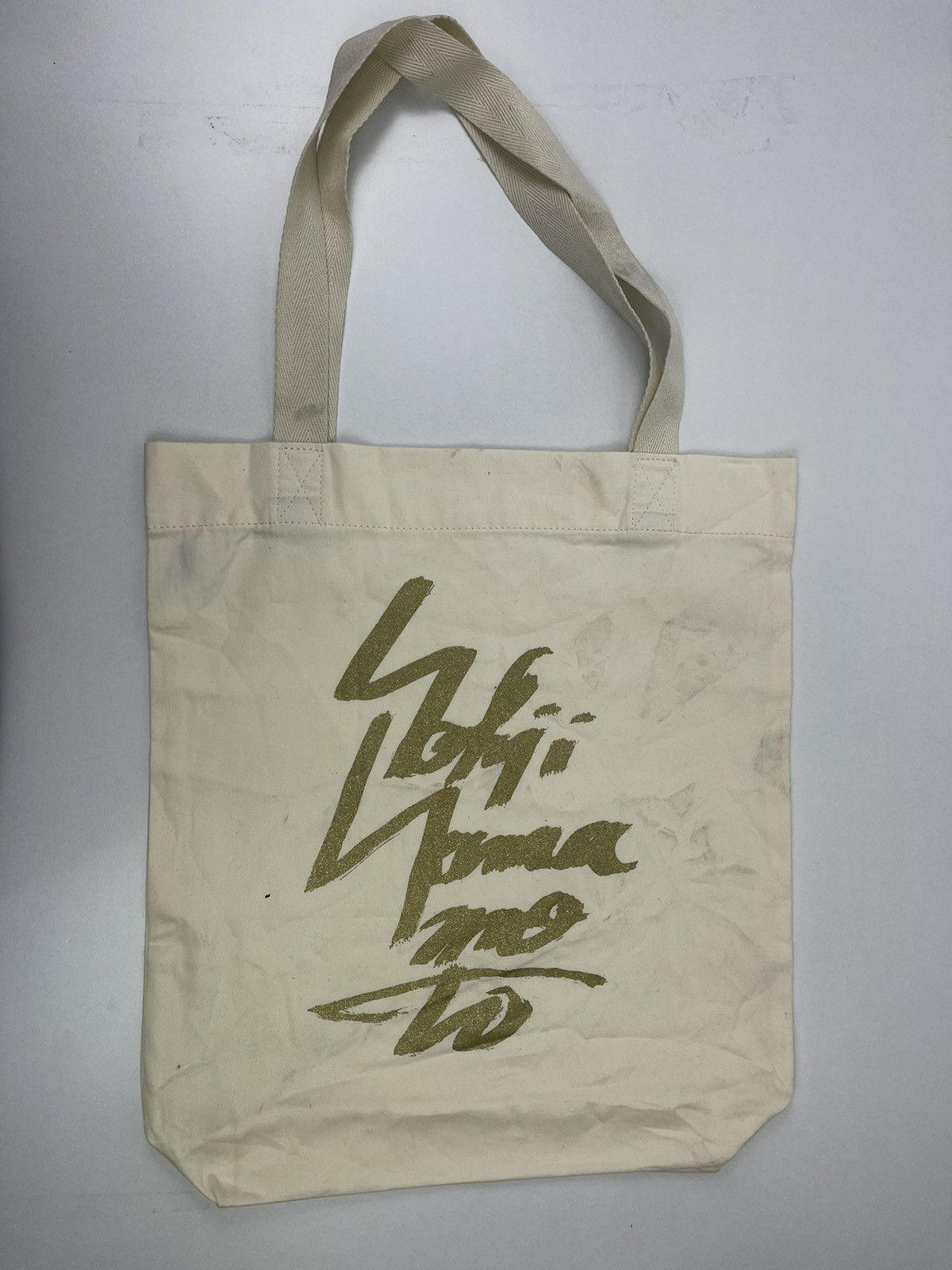 Japanese Brand Rare Yohji Yamamoto Tote Bag Size ONE SIZE - 2 Thumbnail