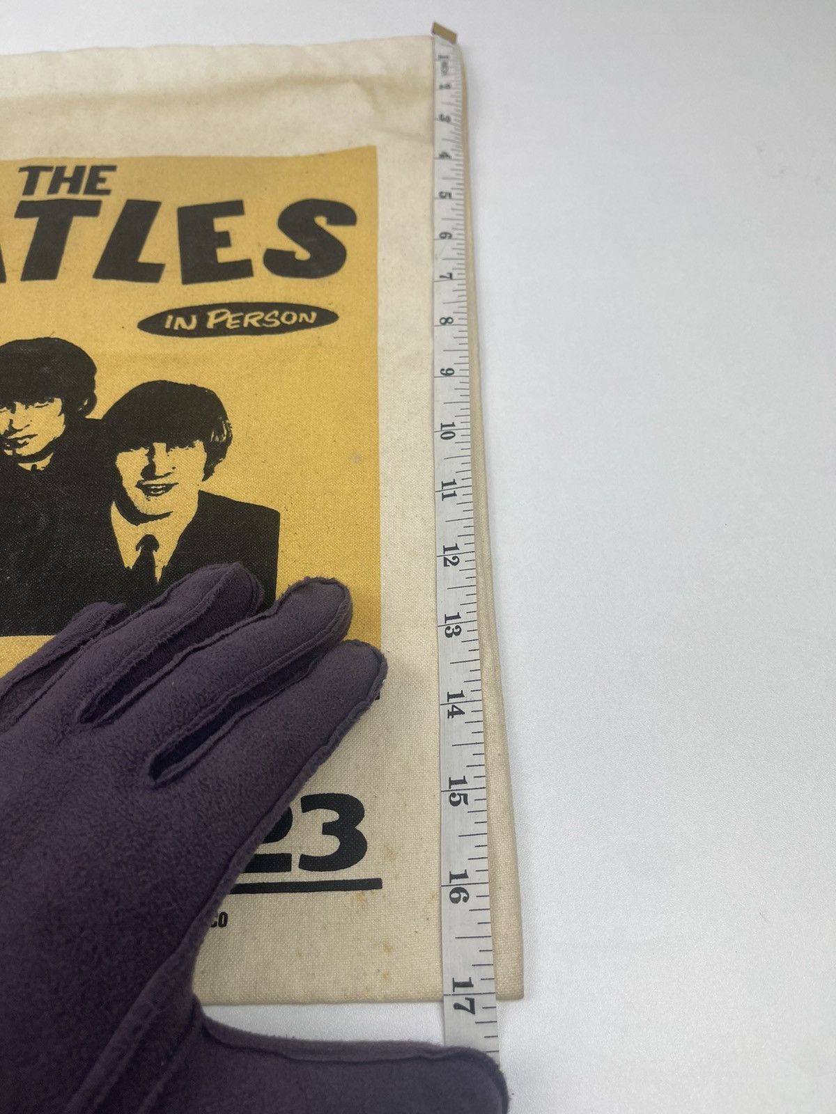 Vintage Vintage 1989 The Beatles Limited Edition Tour Toot Bag Size ONE SIZE - 6 Thumbnail