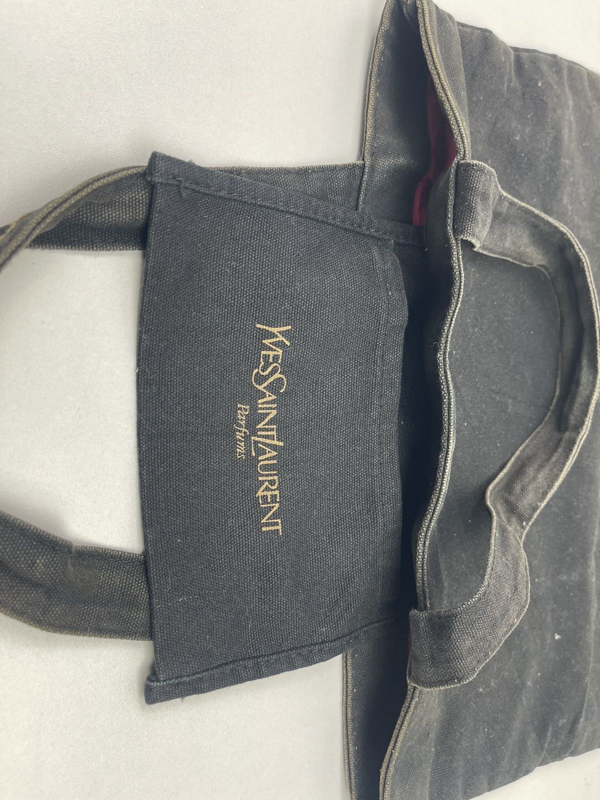 Yves Saint Laurent YSL Tote Bag Black Color Rare Design Size ONE SIZE - 5 Thumbnail