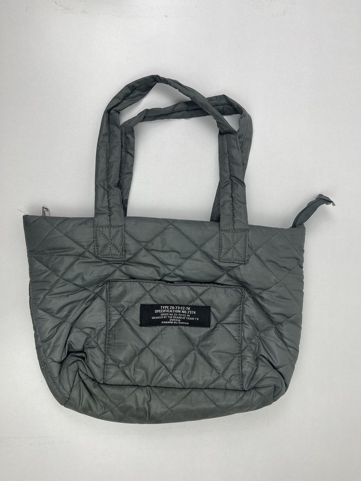 CABANE de ZUCCa Rare CABANE de Zucca Tote bag Gray Color Size ONE SIZE - 2 Thumbnail