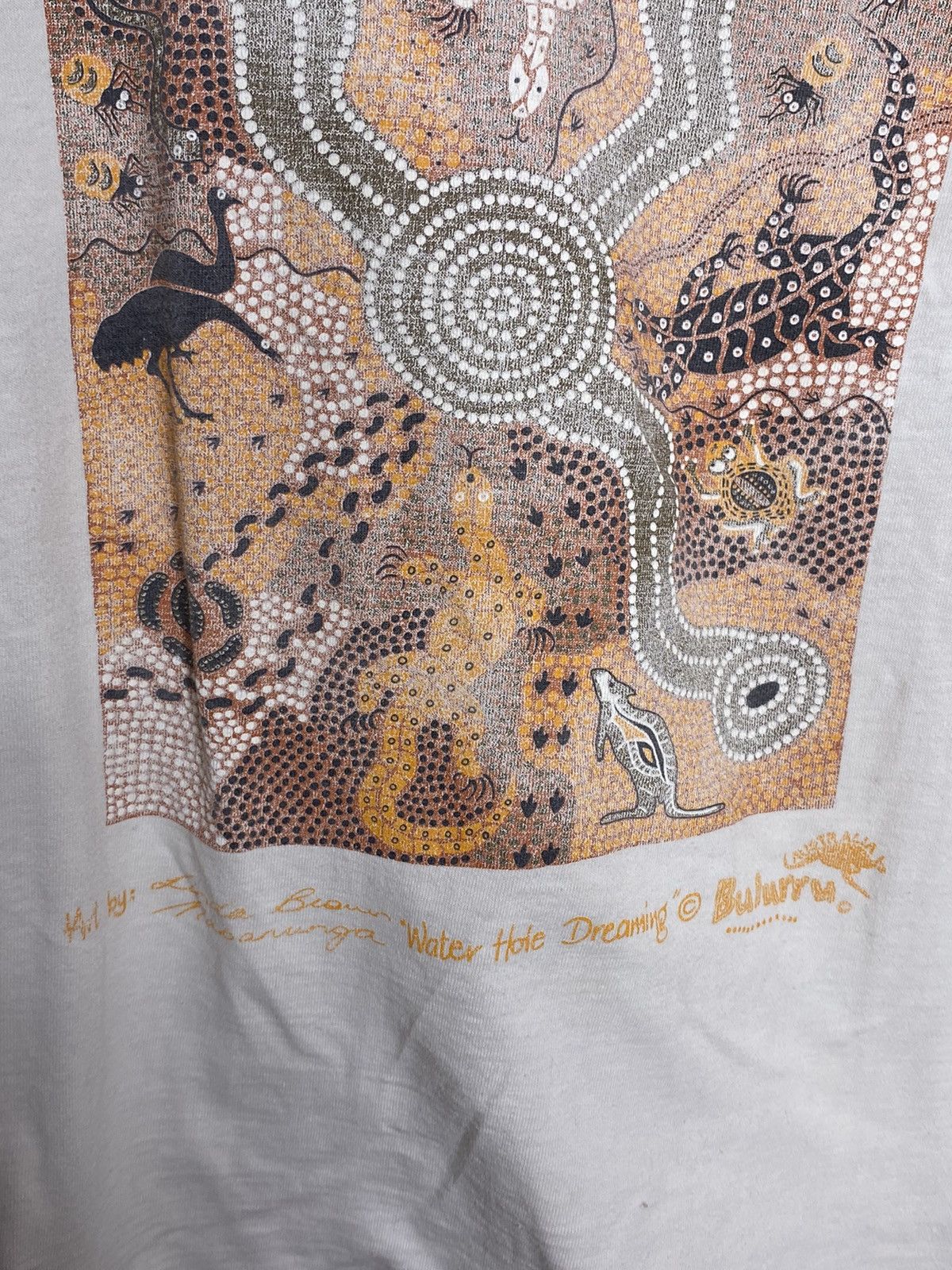 Vintage Vintage Australian Aboriginal art t shirt size S Size US S / EU 44-46 / 1 - 2 Thumbnail
