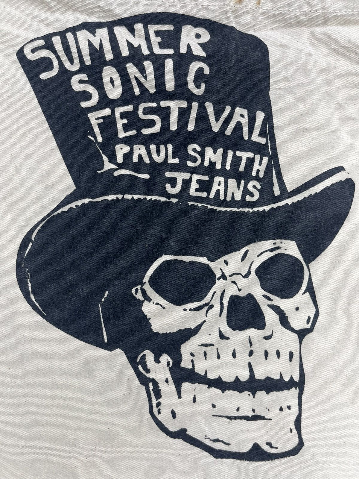 Paul Smith Paul Smith Jean Summer Sonic Festival Tote Bag Size ONE SIZE - 3 Thumbnail