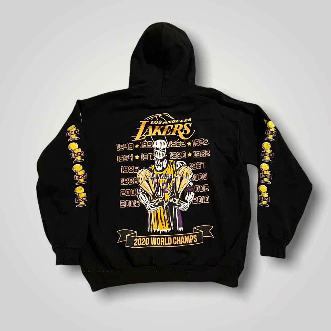 Warren Lotas Lakers 2020 World Champs Hoodie XXL