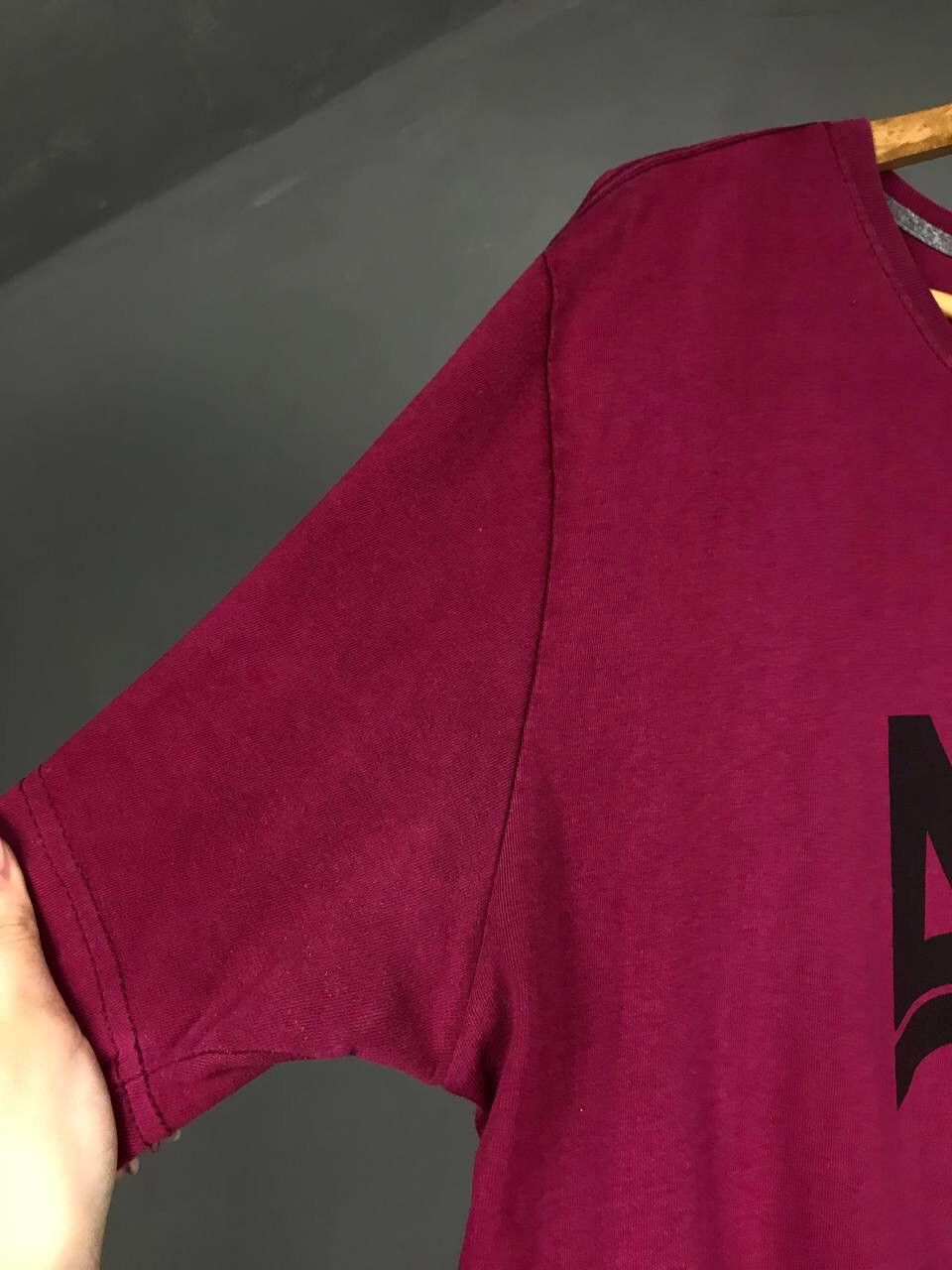Nike × Vintage Nike swoosh streetwear vintage center logo tee Size US L / EU 52-54 / 3 - 5 Thumbnail