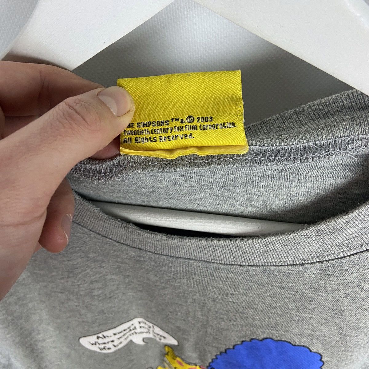 Vintage Vintage 00s The Simpsons Homer & Marge tee size XXL Woman Size US M / EU 48-50 / 2 - 5 Thumbnail