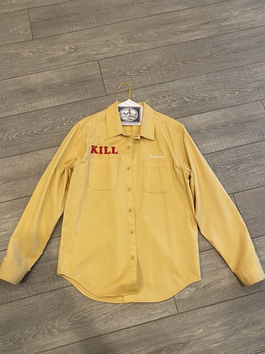 Supreme Supreme Kill Work Shirt | Grailed