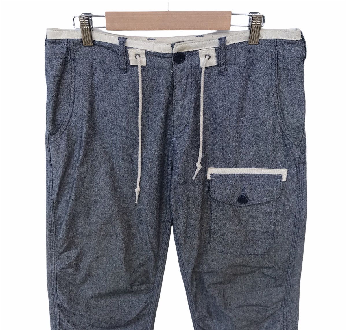 Beams Plus Beams Cropped Pants Size US 32 / EU 48 - 4 Thumbnail