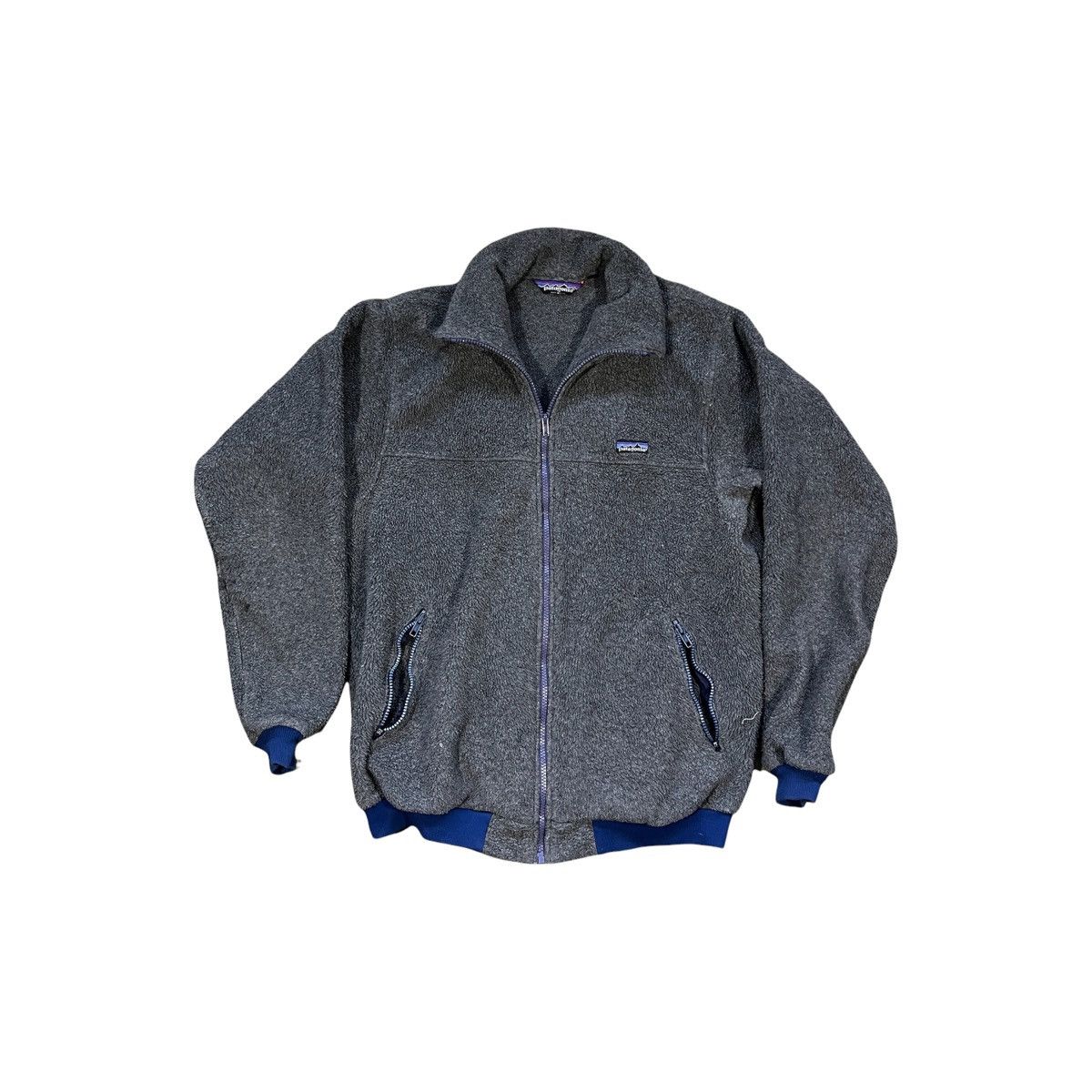 90s deep pile fleece Patagonia full zip jacket