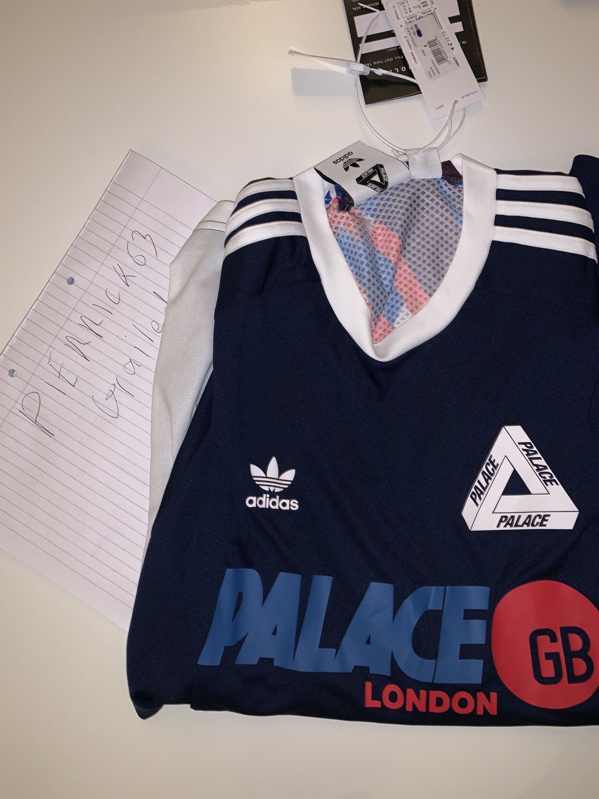 Palace adidas Shortsleeve Team Shirt Onix Men's - SS15 - US