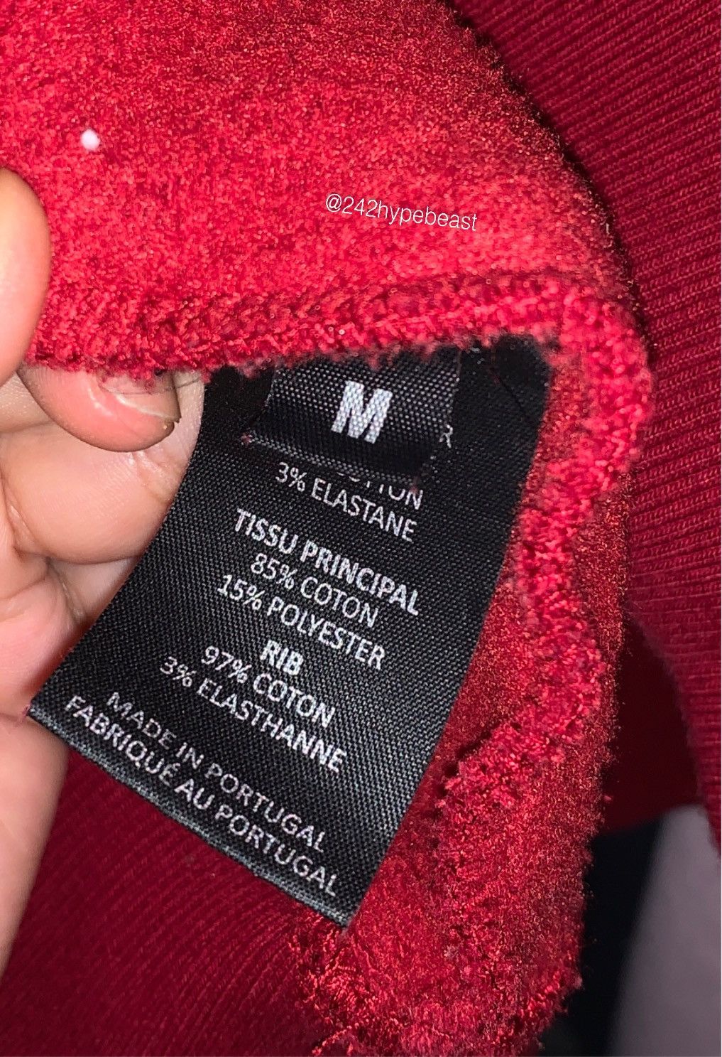 Vetements Vetements Embroidered I'm Probably Lying Hoodie