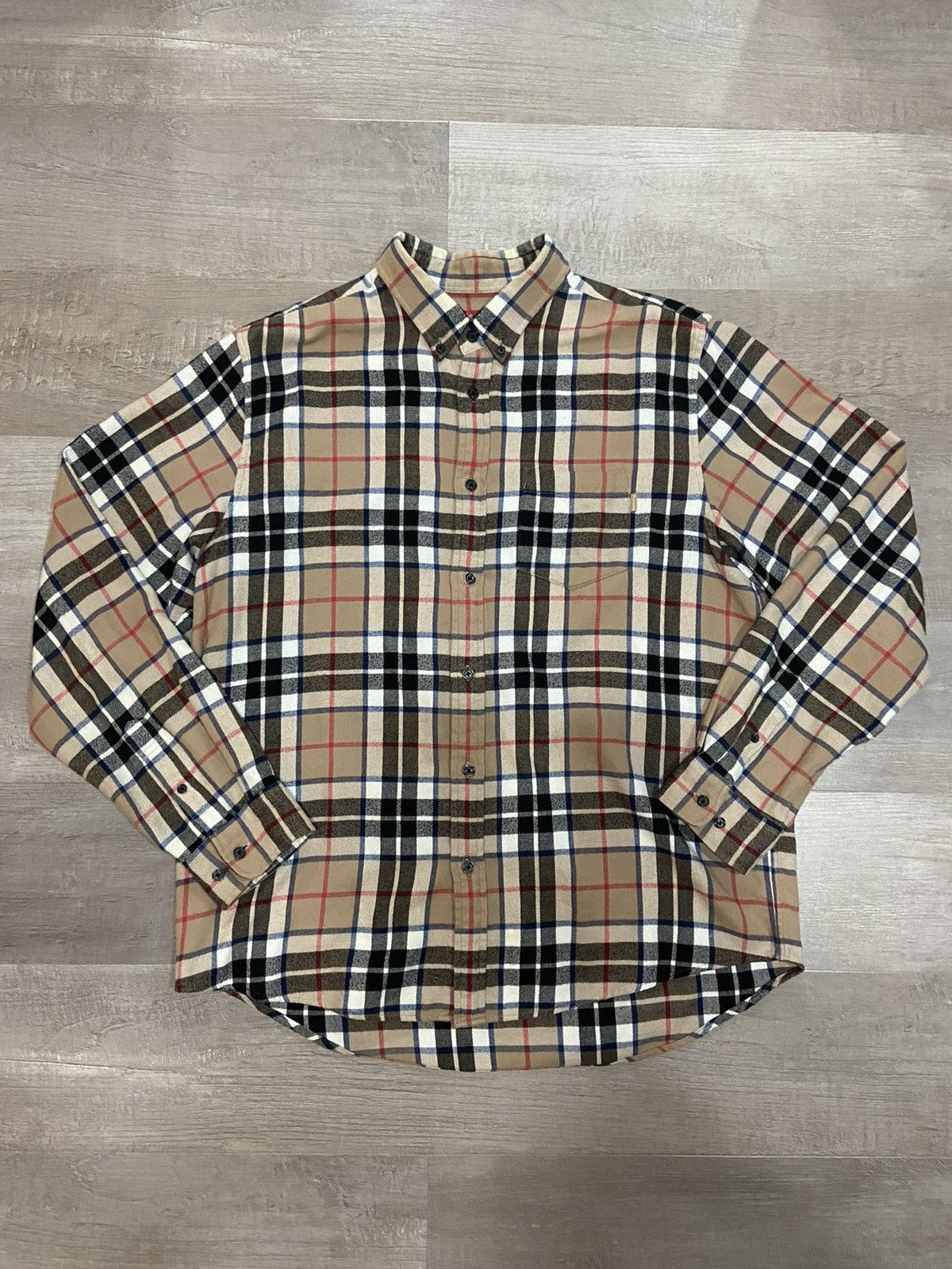 Supreme x Undercover S/S Flannel Shirt Red Plaid (SS23)