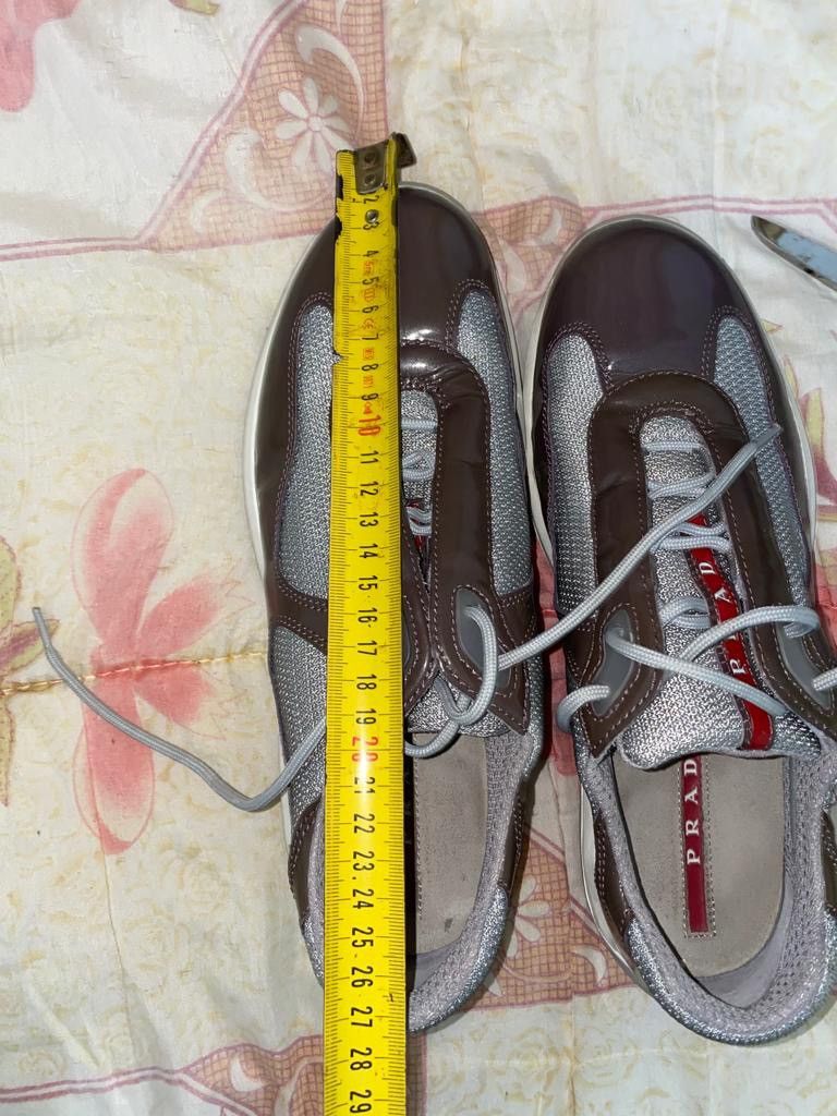 Prada PRADA America Cup Leather Casual Unisex Women Size 39 6.5 Size US 6.5 / EU 39-40 - 21 Thumbnail