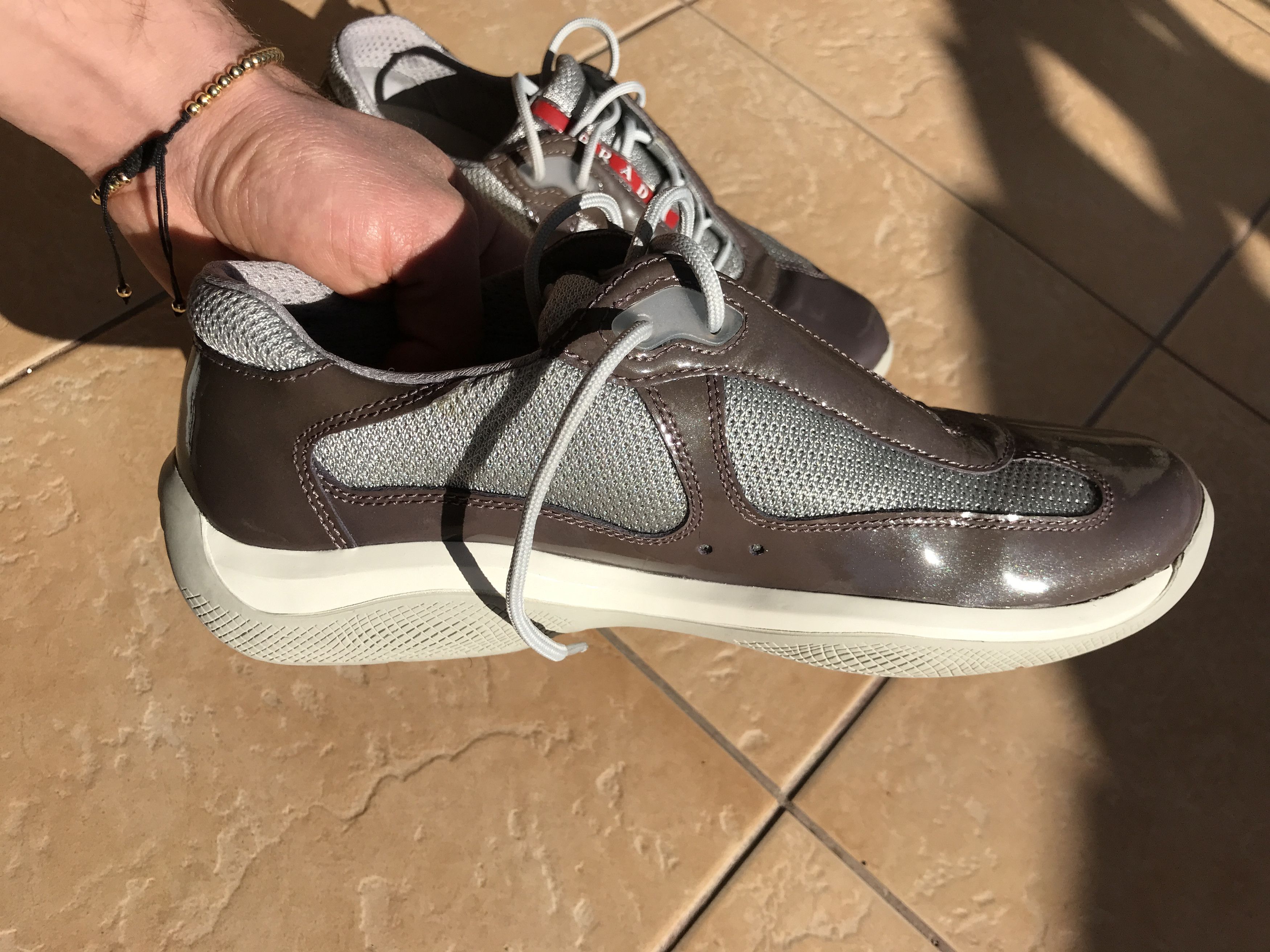 Prada PRADA America Cup Leather Casual Unisex Women Size 39 6.5 Size US 6.5 / EU 39-40 - 5 Thumbnail