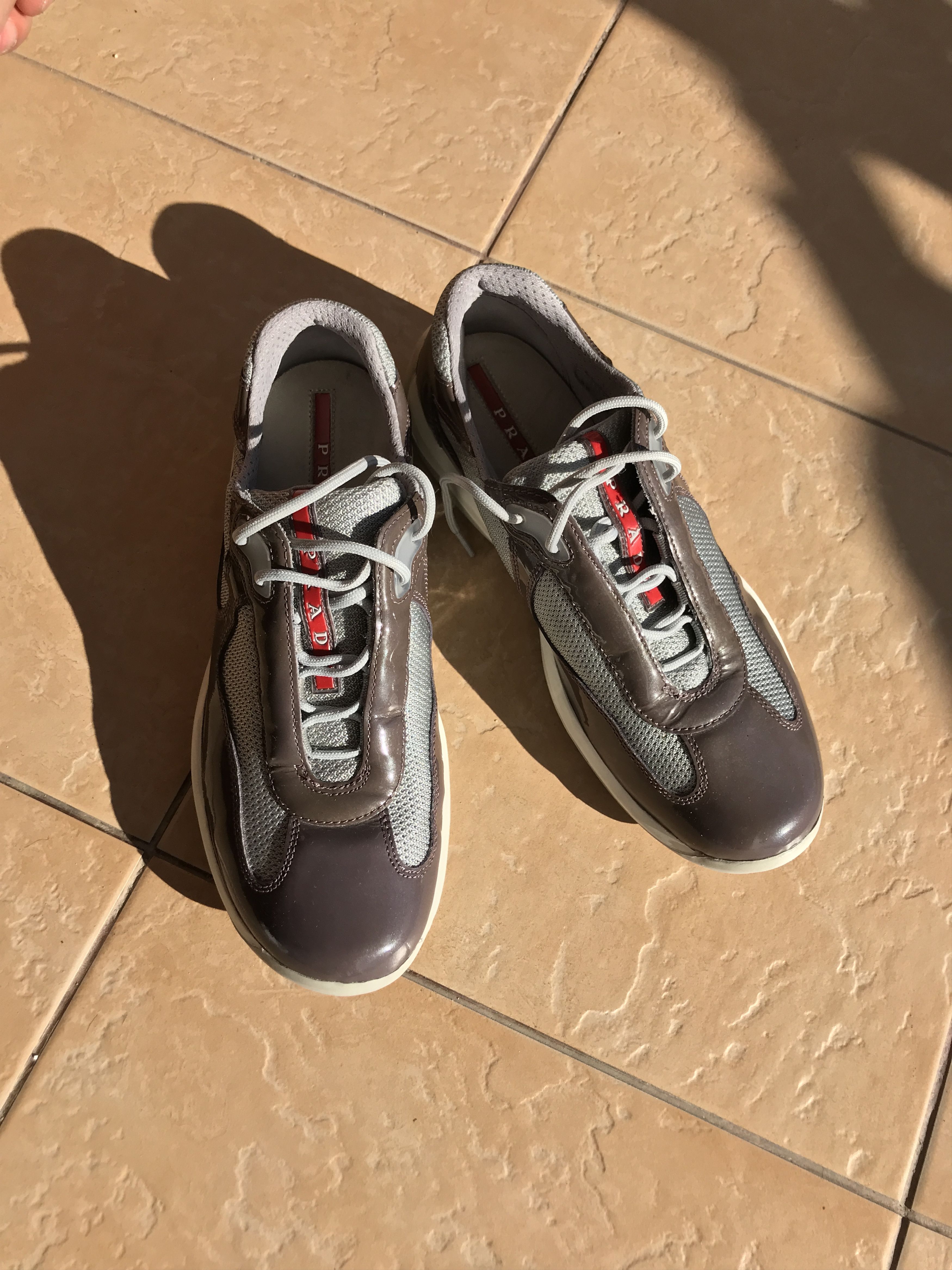 Prada PRADA America Cup Leather Casual Unisex Women Size 39 6.5 Size US 6.5 / EU 39-40 - 2 Thumbnail