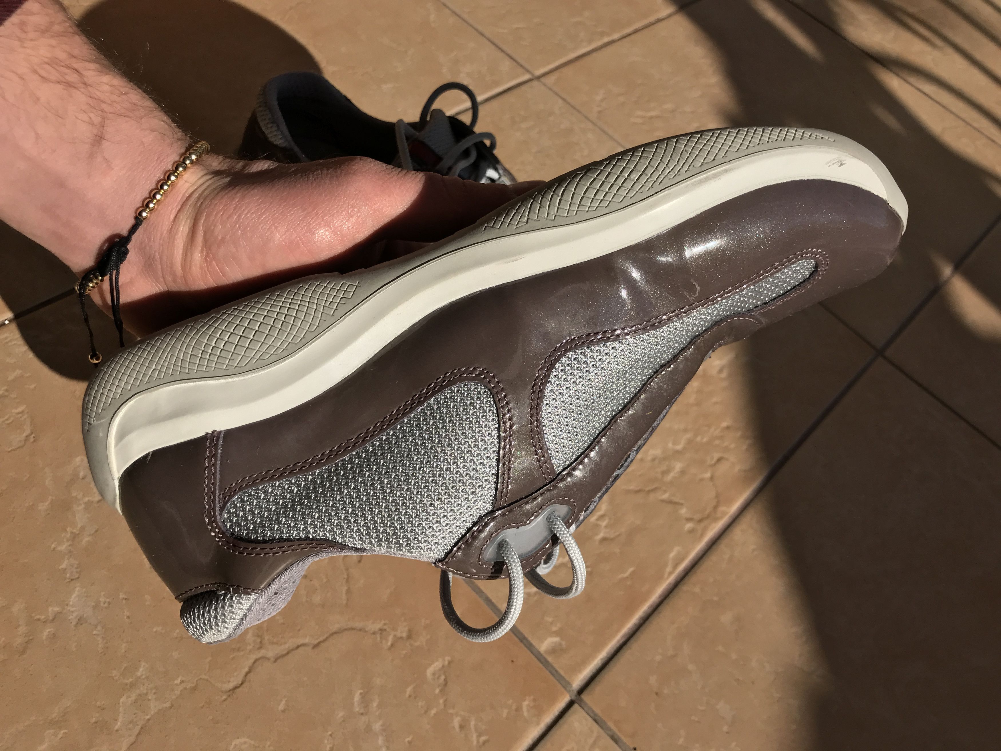 Prada PRADA America Cup Leather Casual Unisex Women Size 39 6.5 Size US 6.5 / EU 39-40 - 8 Thumbnail