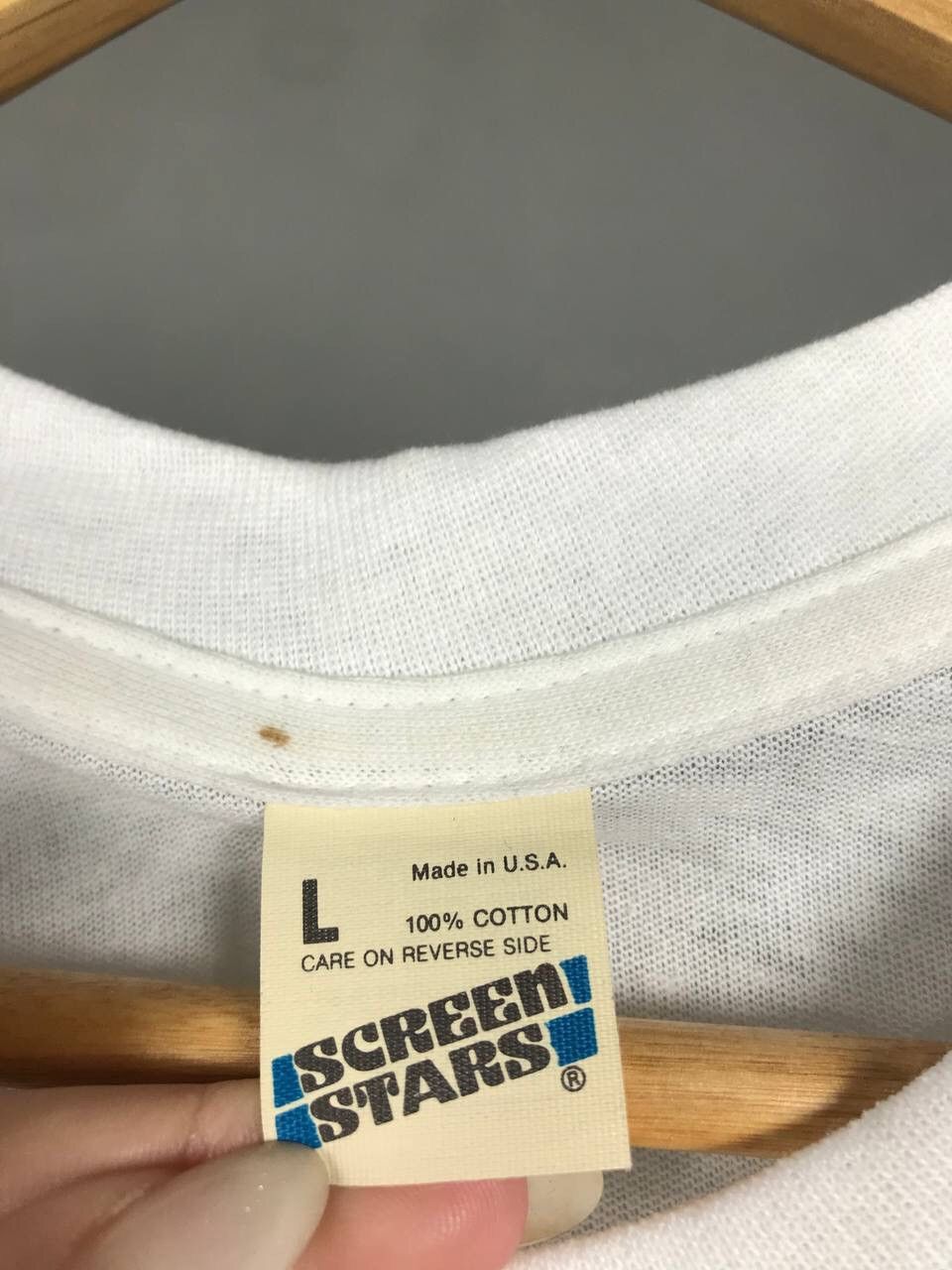 Vintage Children in Need 1991 American vintage made in USA tee Size US L / EU 52-54 / 3 - 4 Thumbnail