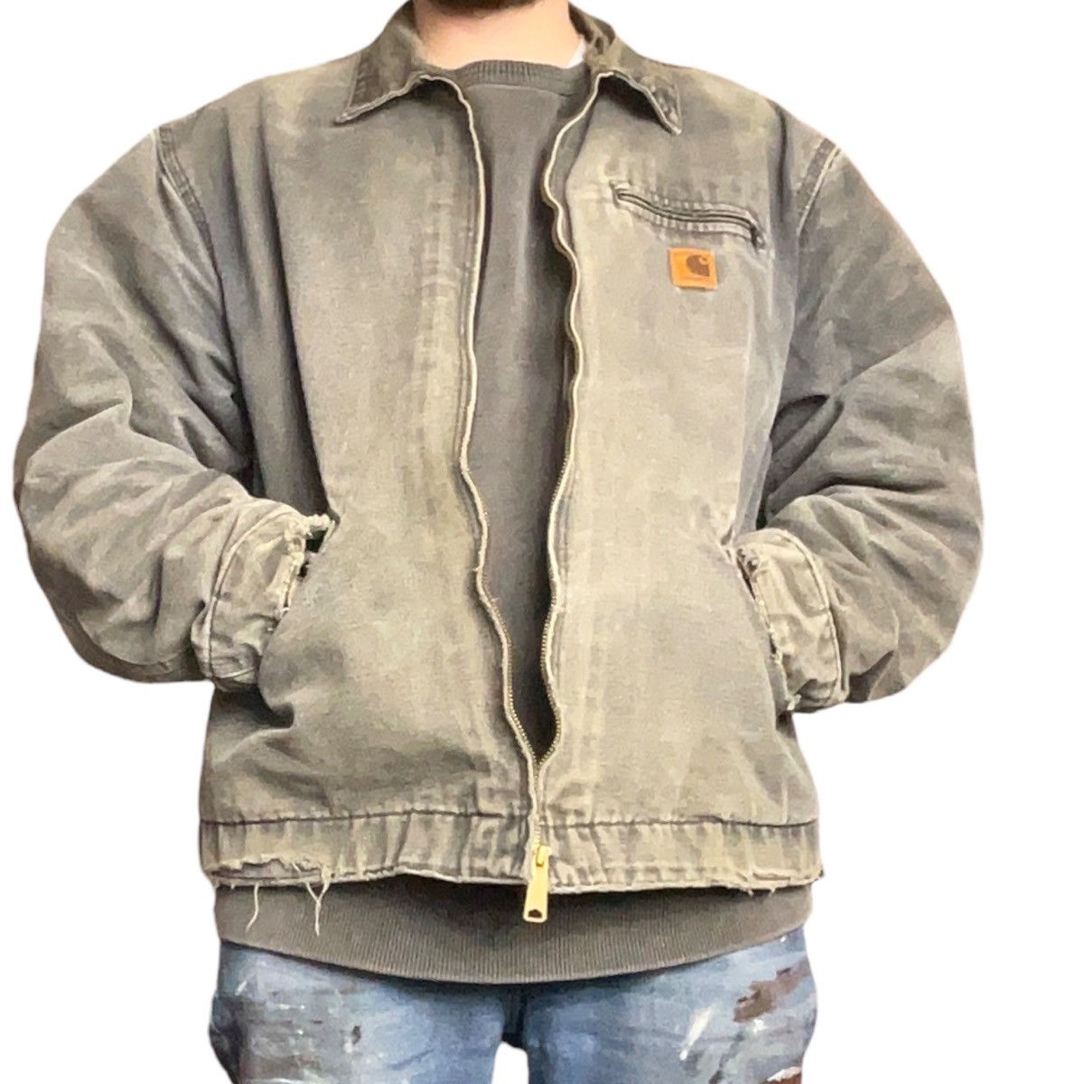 Carhartt Sunfaded Detroit Carhartt jacket Size US XXL / EU 58 / 5 - 2 Thumbnail