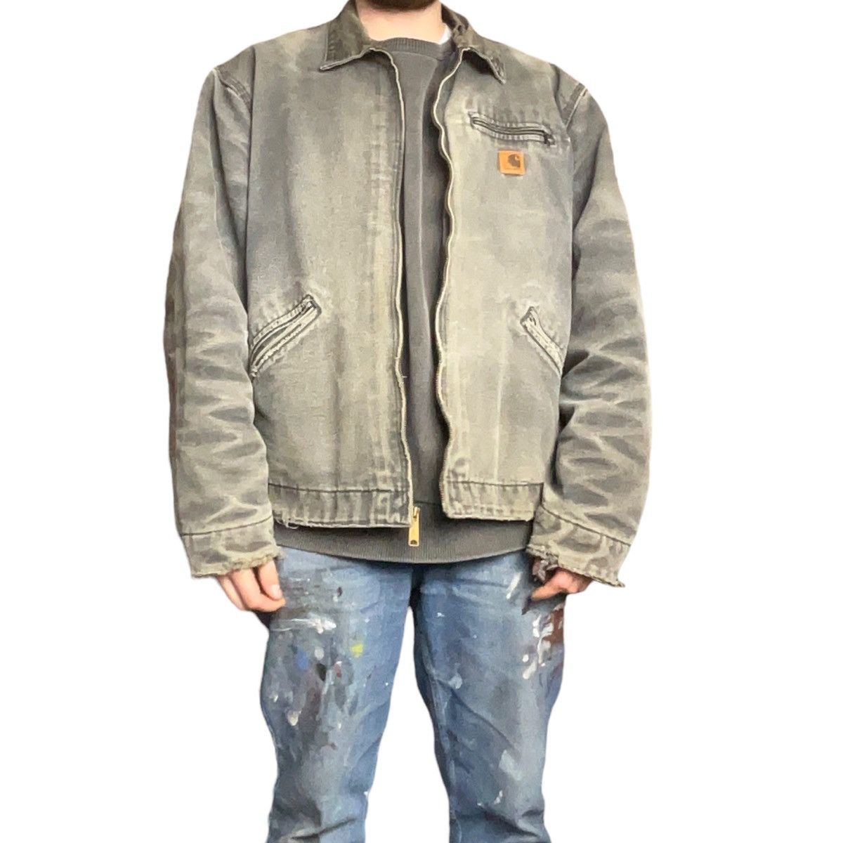 Sunfaded Detroit Carhartt jacket