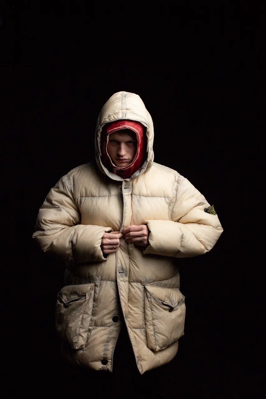 Stone Island Stone Island Opaque Nylon Tela Goose Down