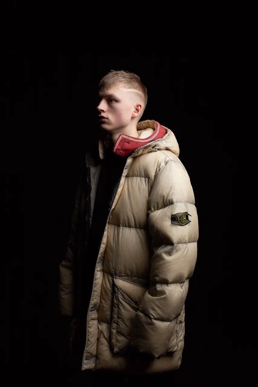 Stone Island Stone Island Opaque Nylon Tela Goose Down Puffer AW