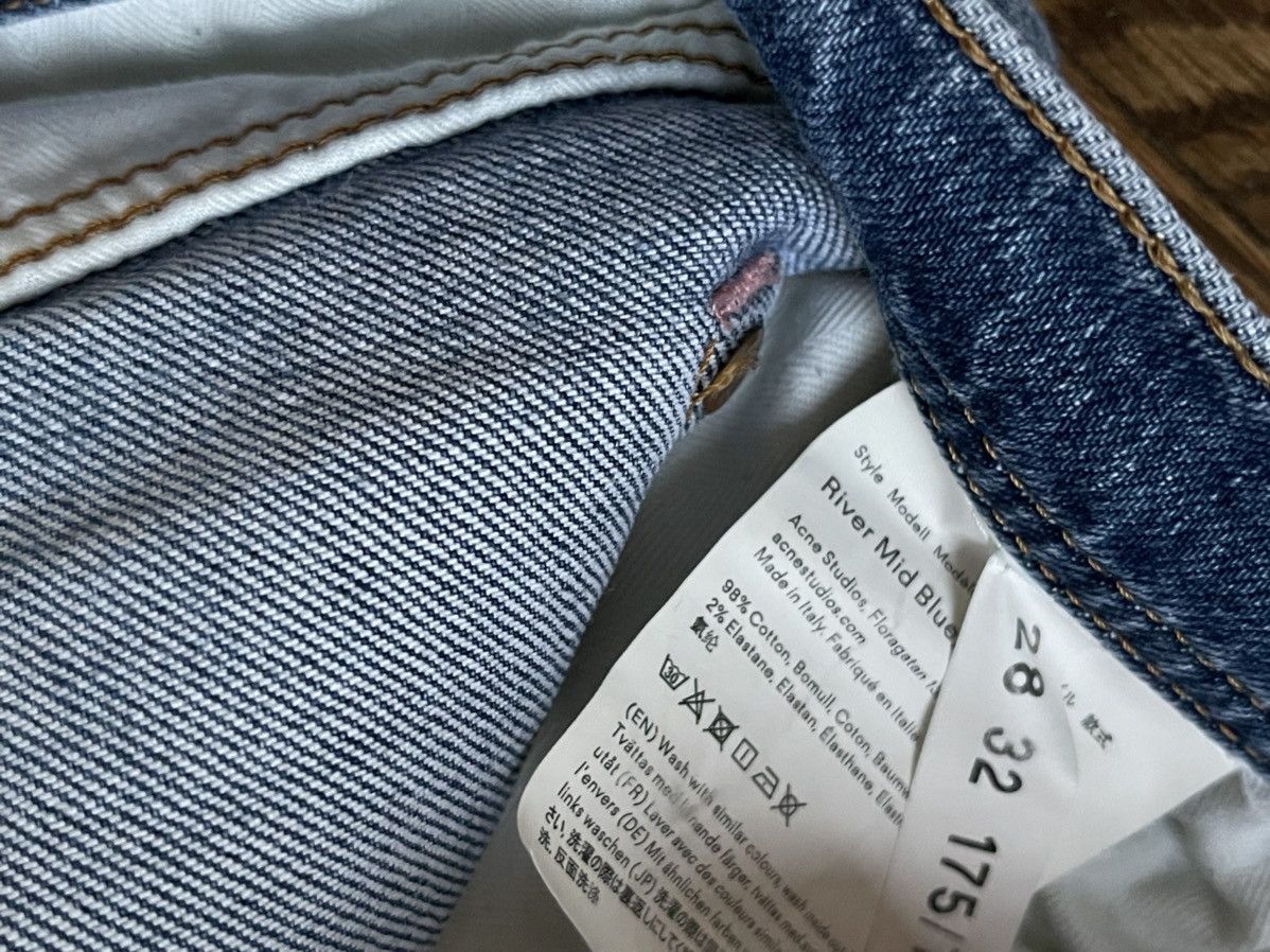 Acne Studios Acne Studios Bla Konst River in Mid Blue Size US 28 / EU 44 - 5 Thumbnail