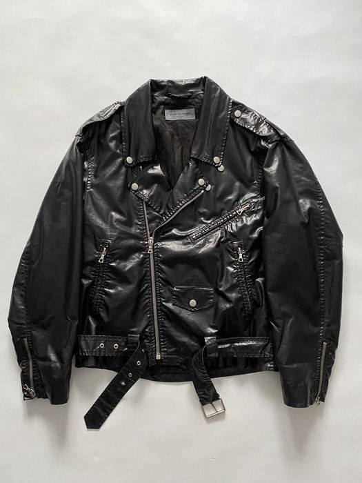 Dries Van Noten Dries Van Noten FW20 Oversized Vornlow Coated Biker ...